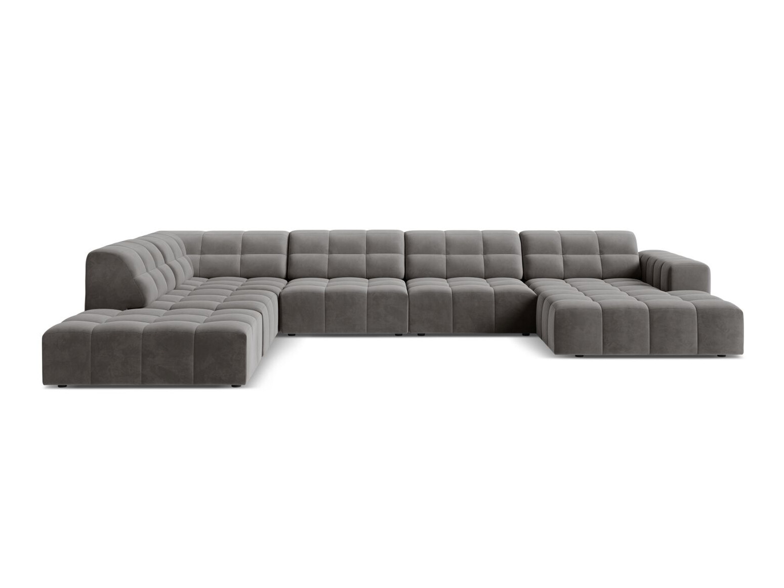 Modularna kotna sedežna garnitura Somelo 101 (Bluvel 13)