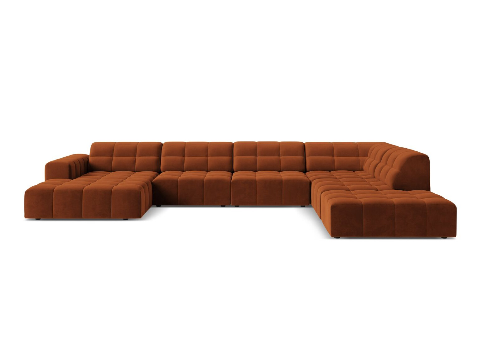 Modularna kotna sedežna garnitura Somelo 101 (Bluvel 4215)