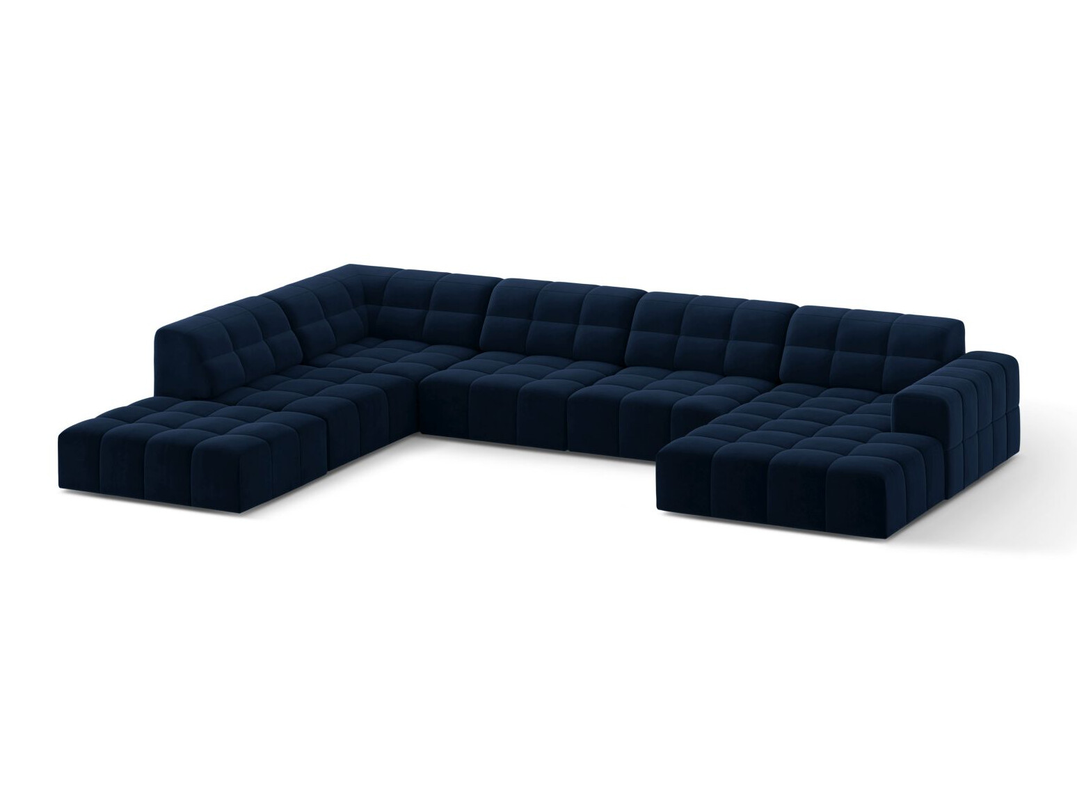 Modularna kotna sedežna garnitura Somelo 101 (Bluvel 86)