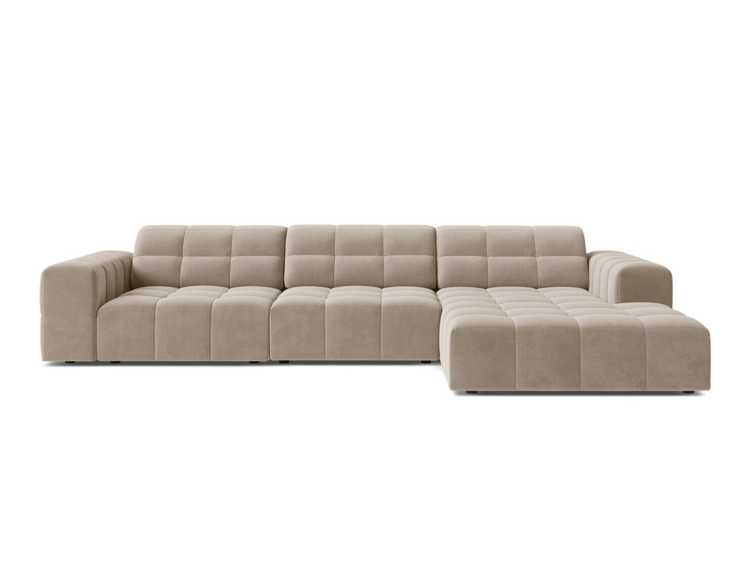 Modularna kotna sedežna garnitura Somelo 102 (Bluvel 30)