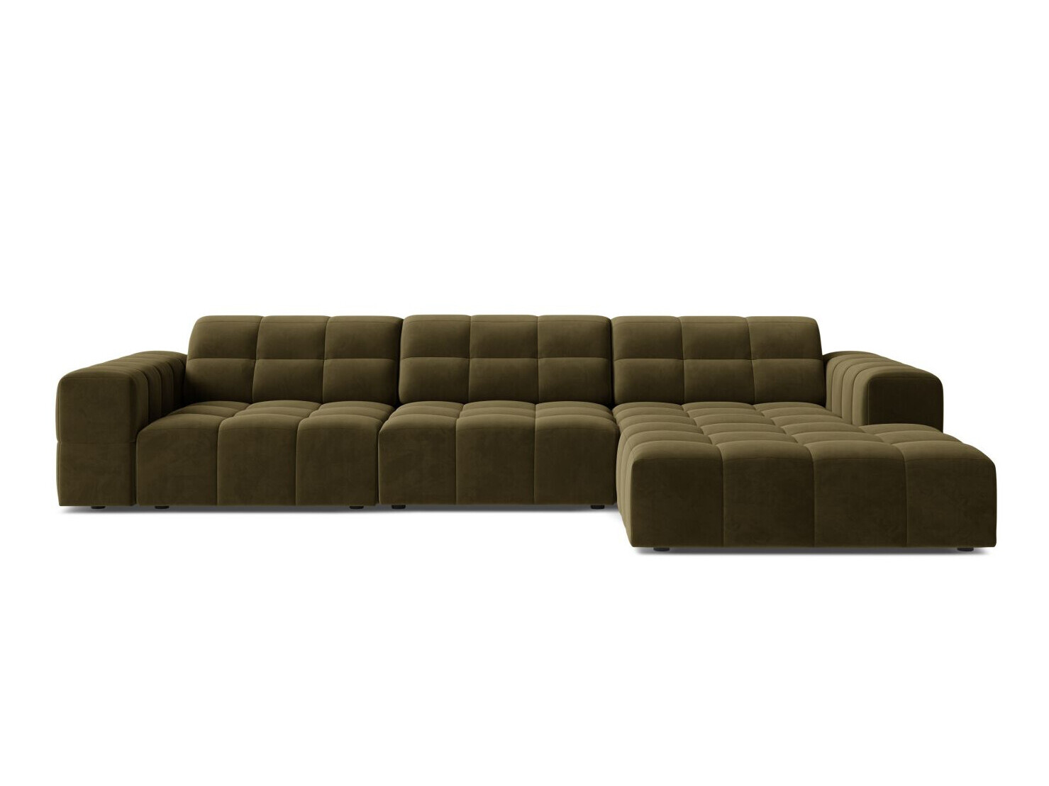 Modularna kotna sedežna garnitura Somelo 102 (Bluvel 77)