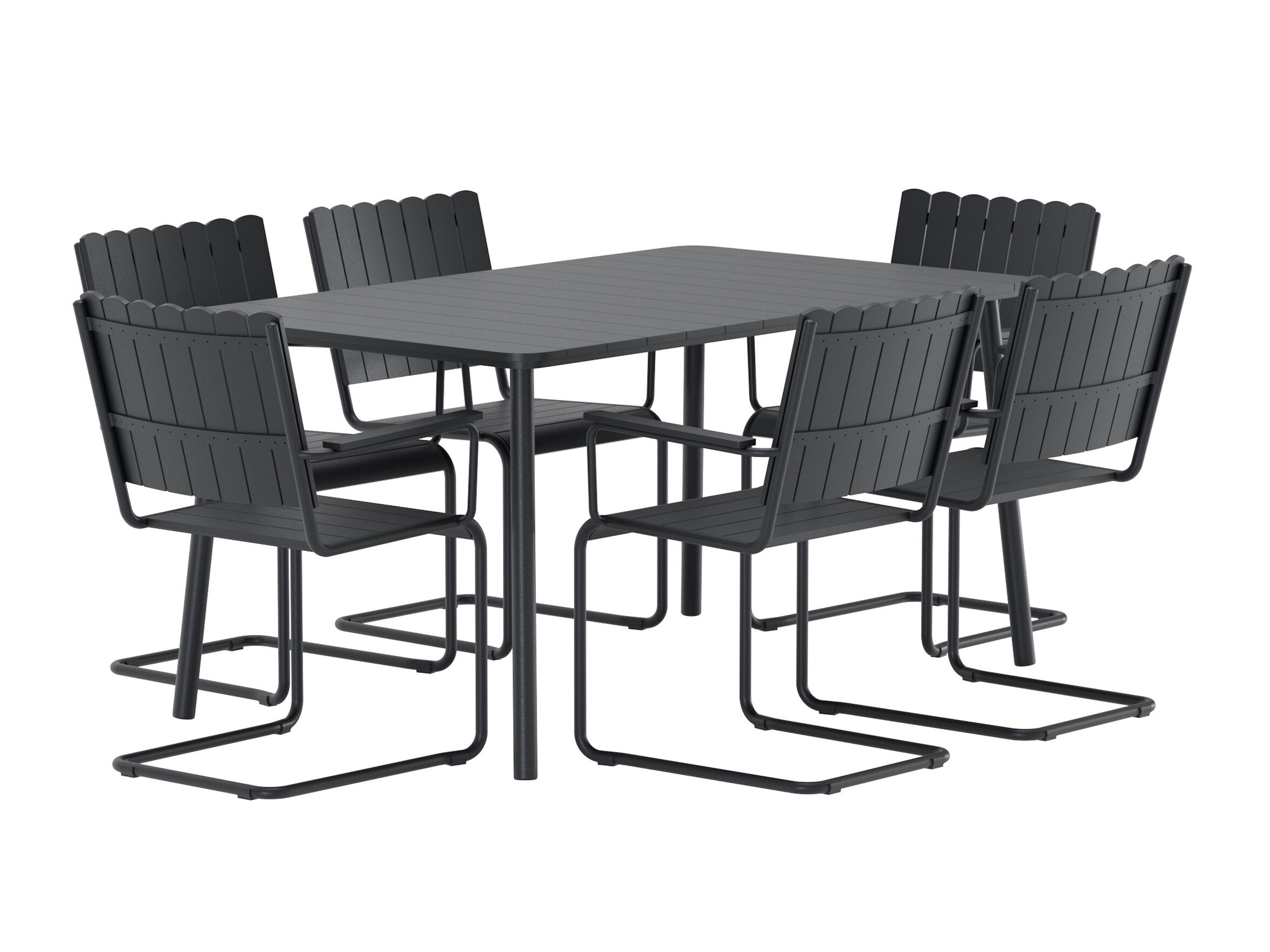 Komplet mize in stolov Dallas 5288
