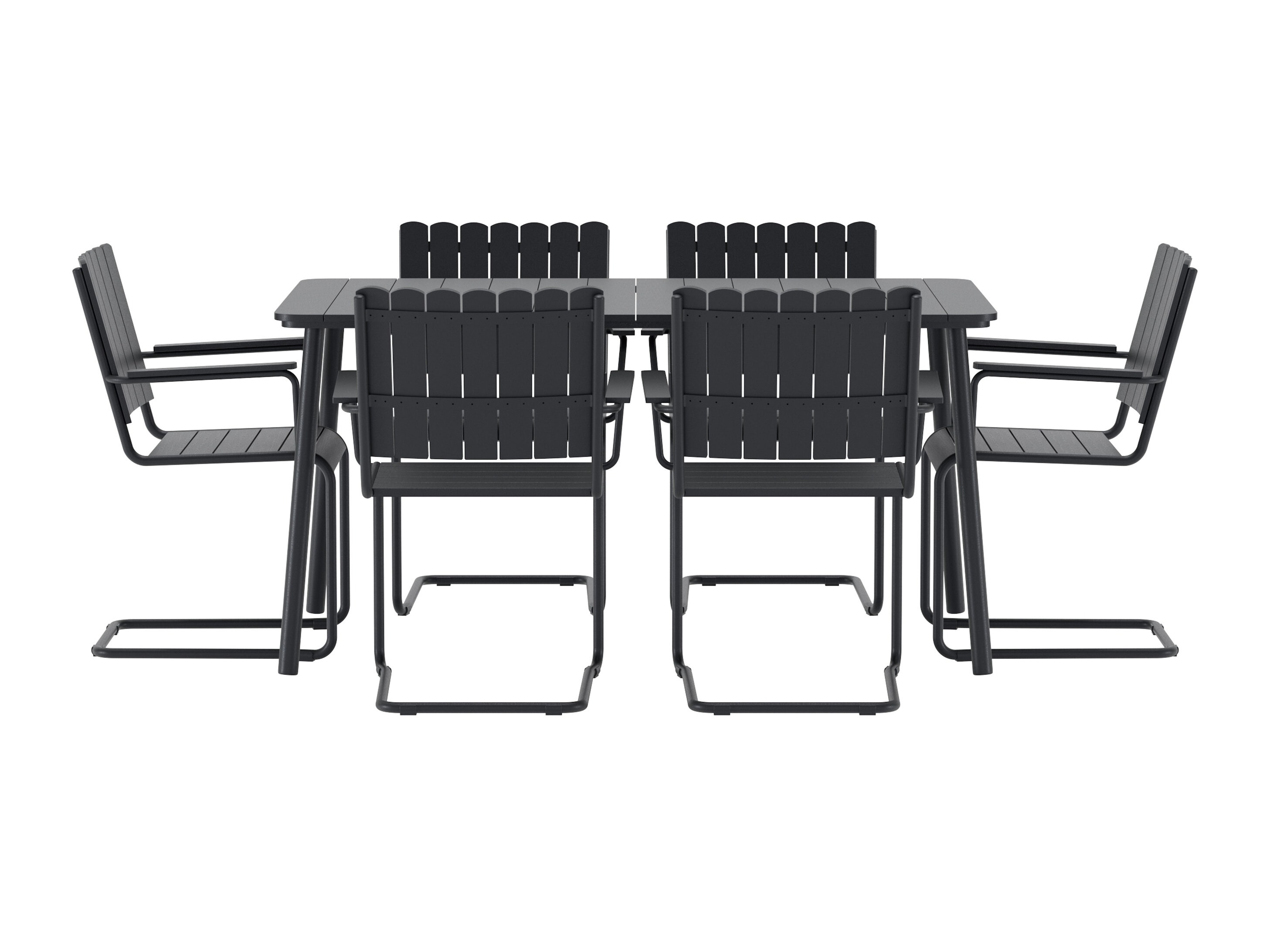 Komplet mize in stolov Dallas 5288