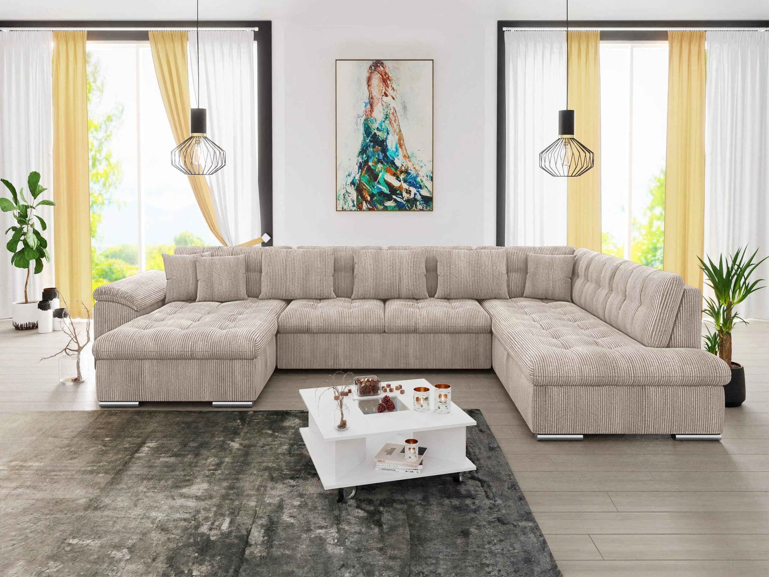 Kotna garnitura Comfivo Gemma II (Levo)