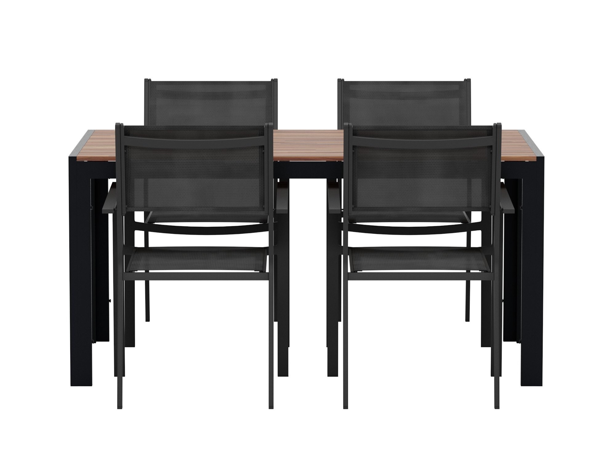 Komplet mize in stolov Dallas 5299
