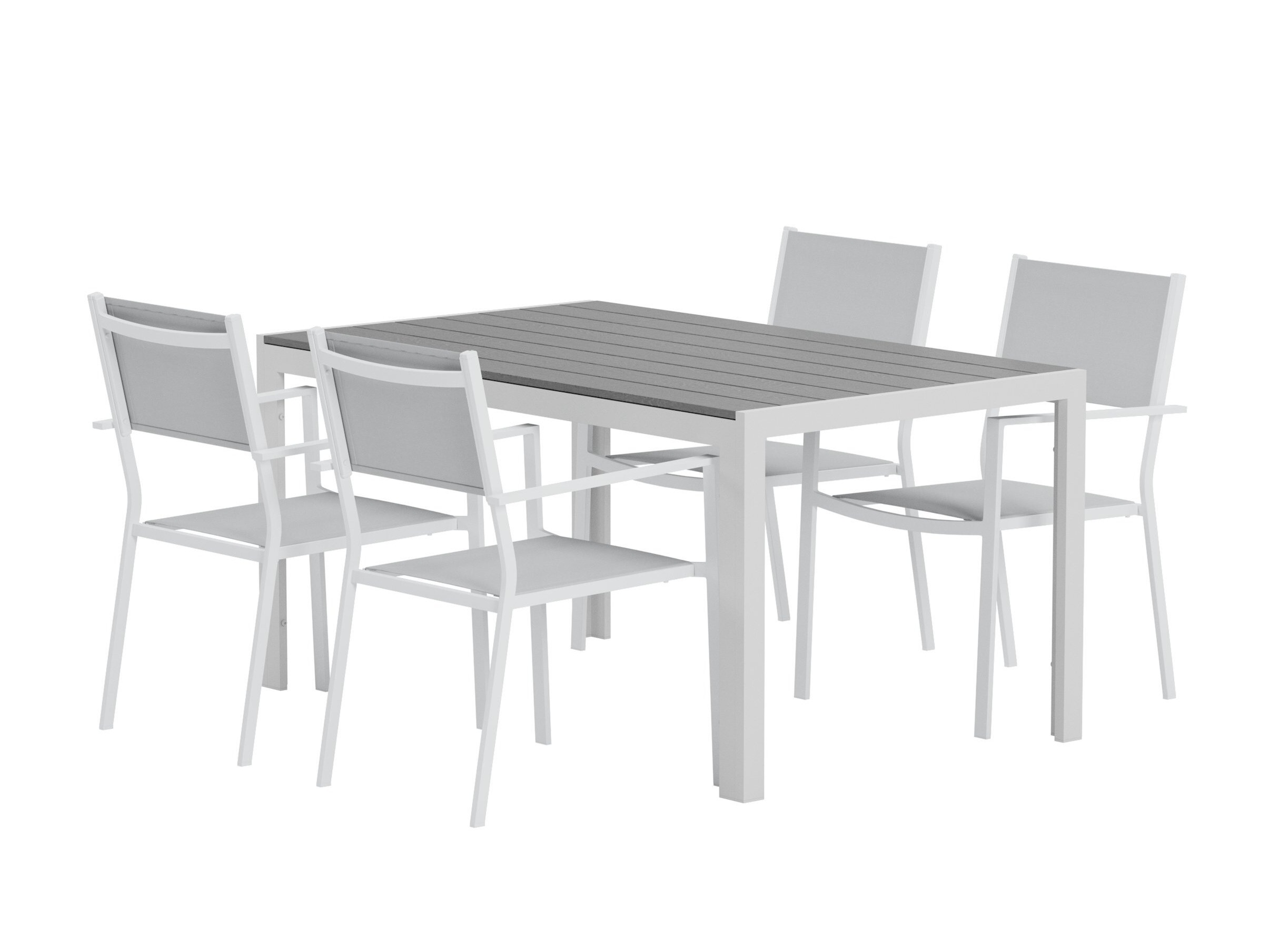 Komplet mize in stolov Dallas 5303