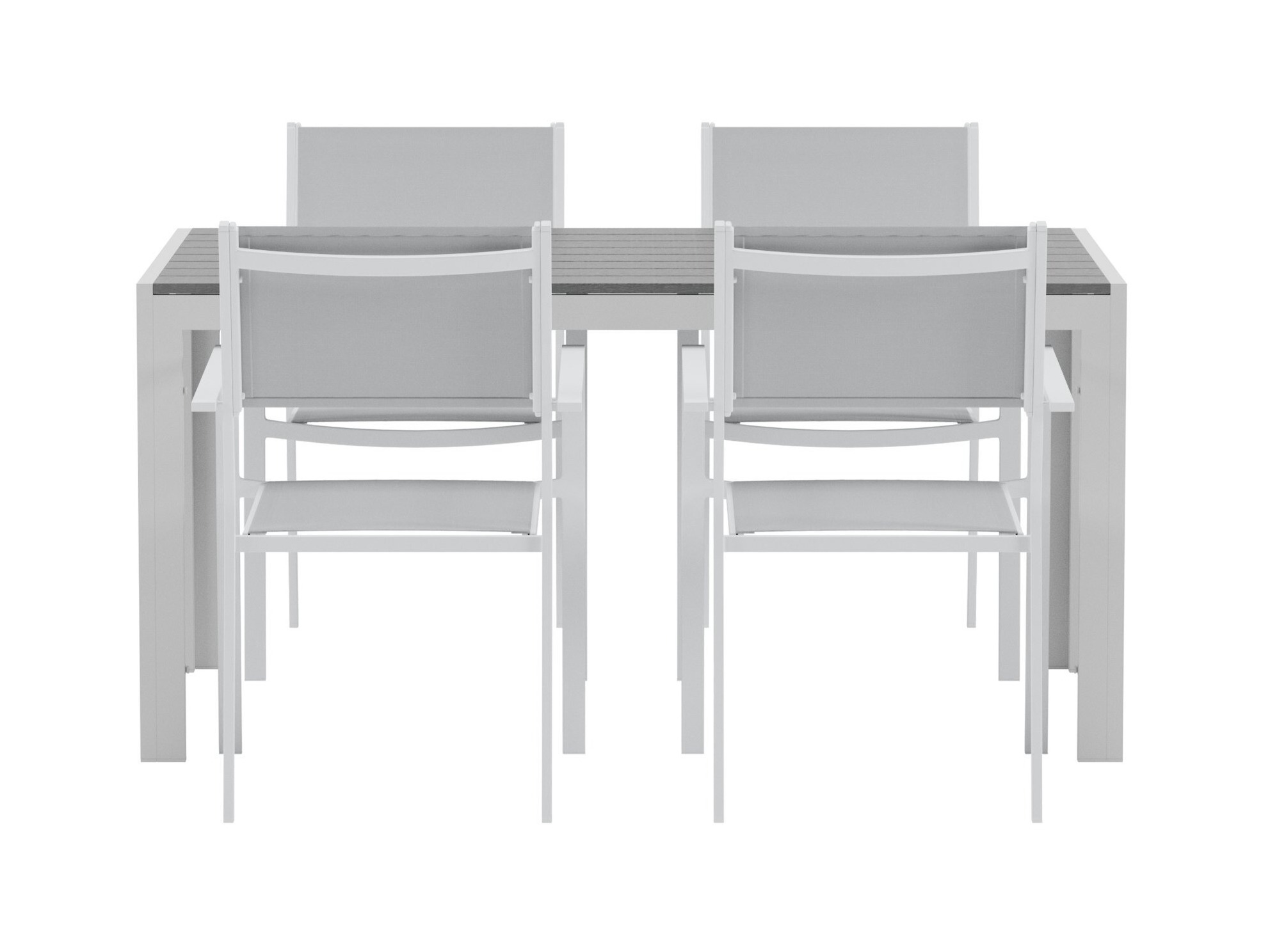 Komplet mize in stolov Dallas 5303