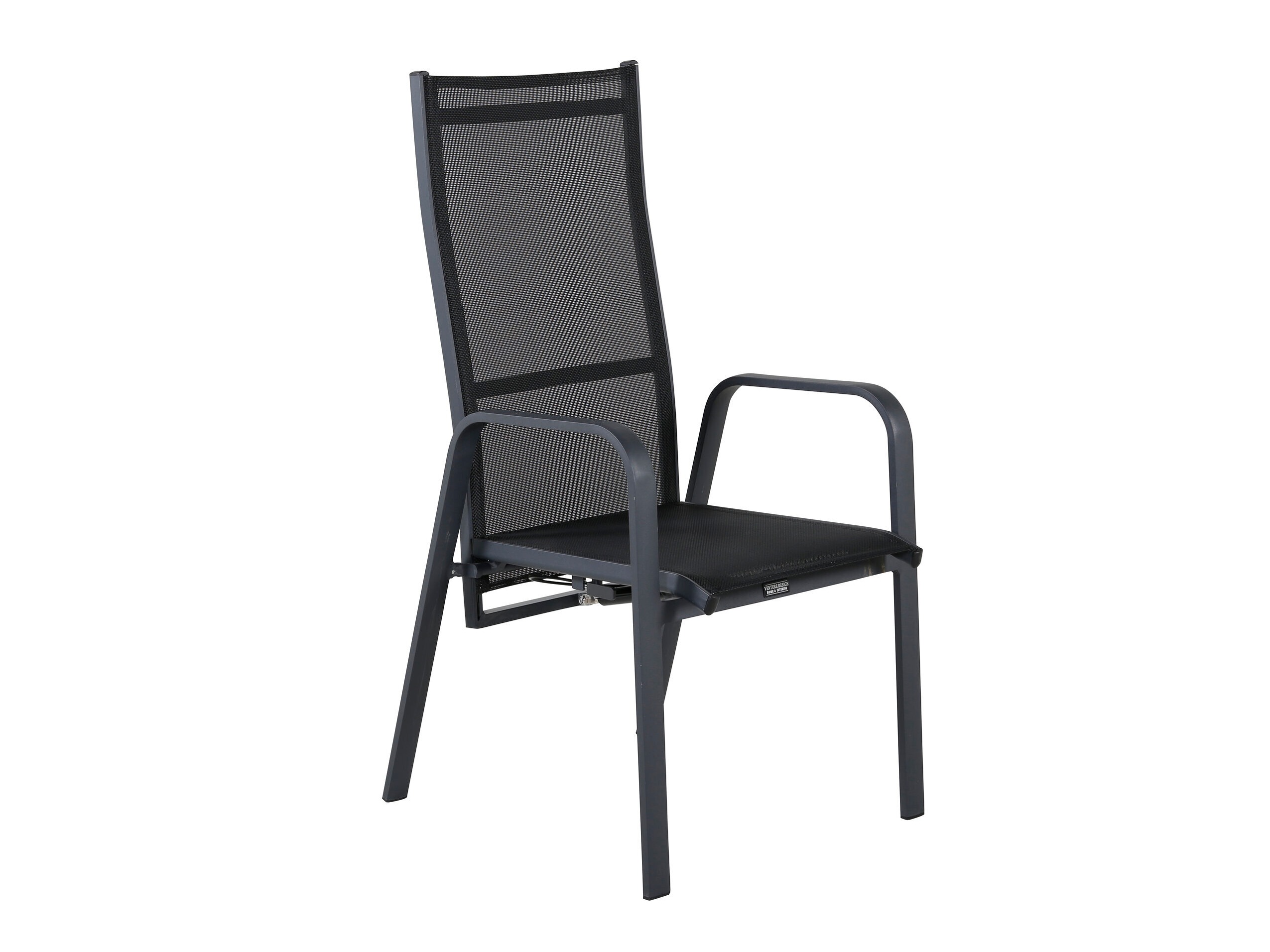 Komplet mize in stolov Dallas 5295 (Črna)