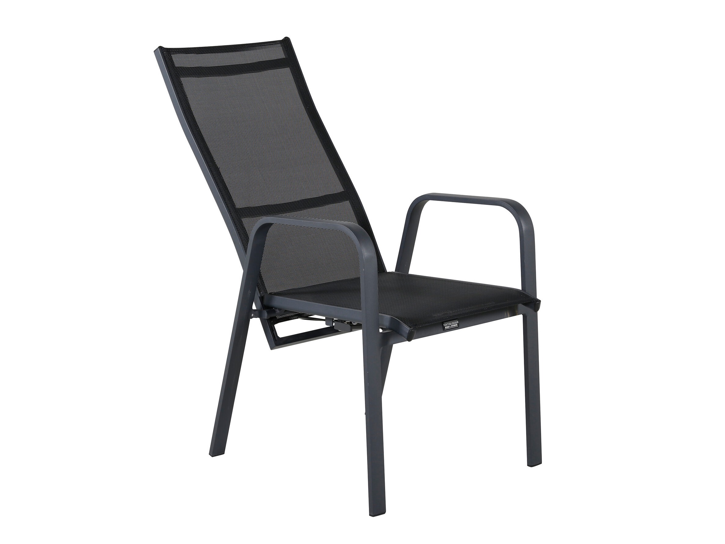 Komplet mize in stolov Dallas 5295 (Črna)