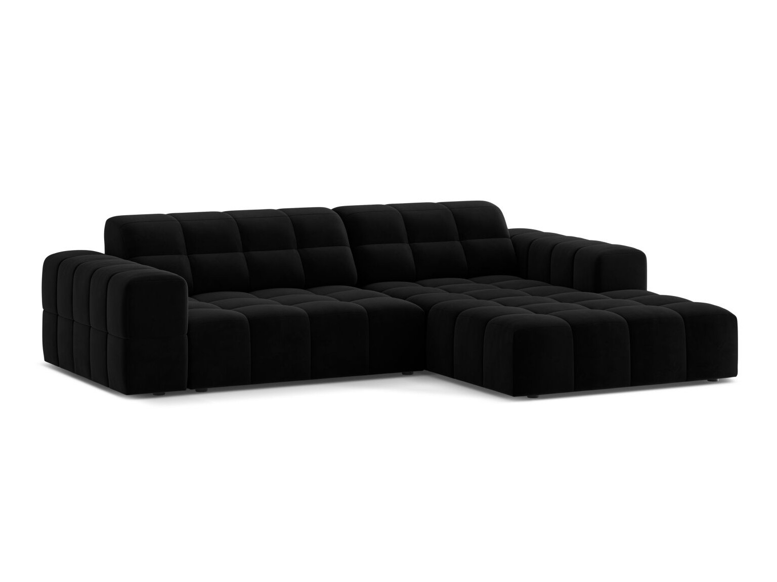 Modularna kotna sedežna garnitura Somelo 108 (Bluvel 19)
