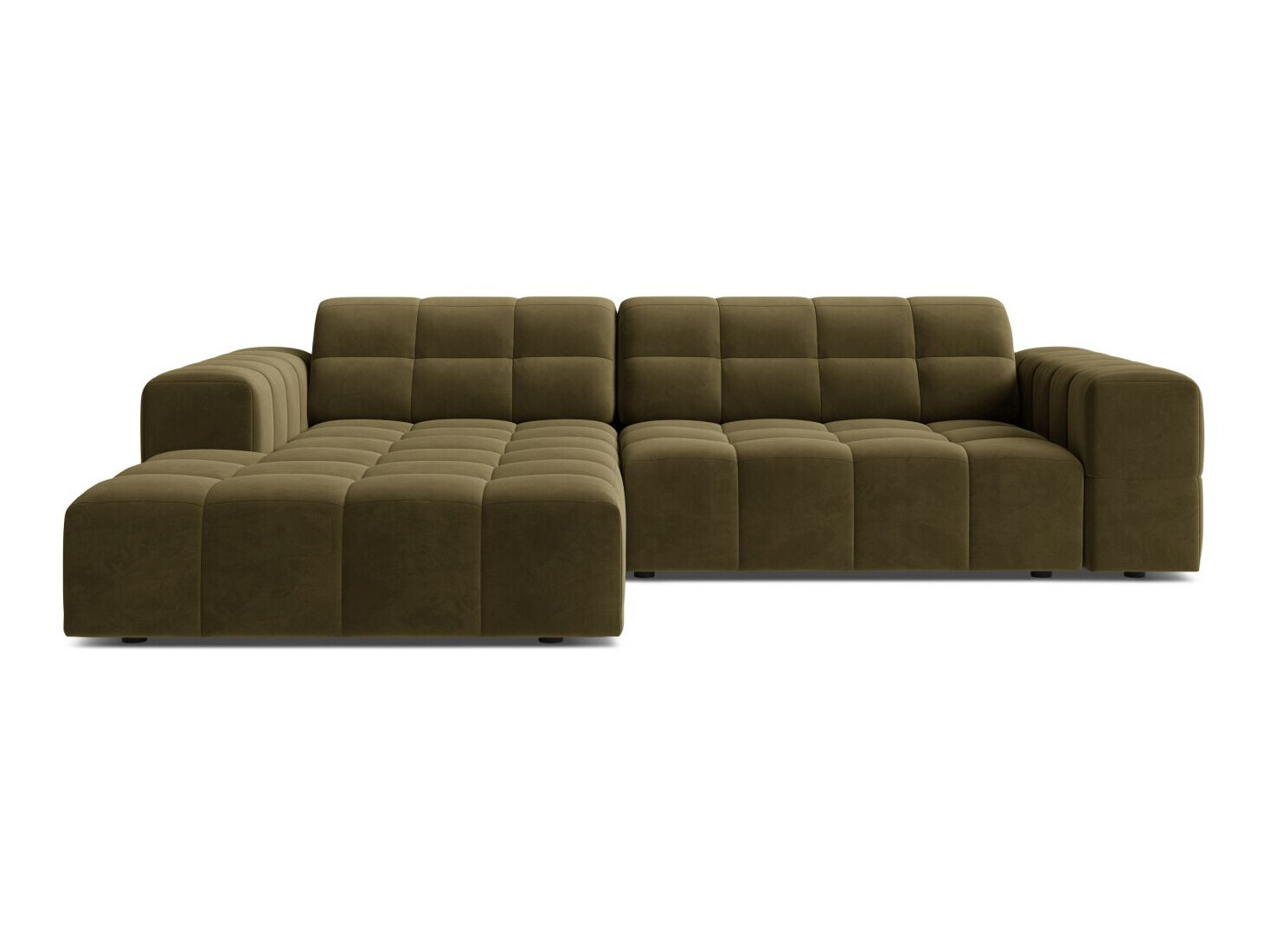 Modularna kotna sedežna garnitura Somelo 108 (Bluvel 77)