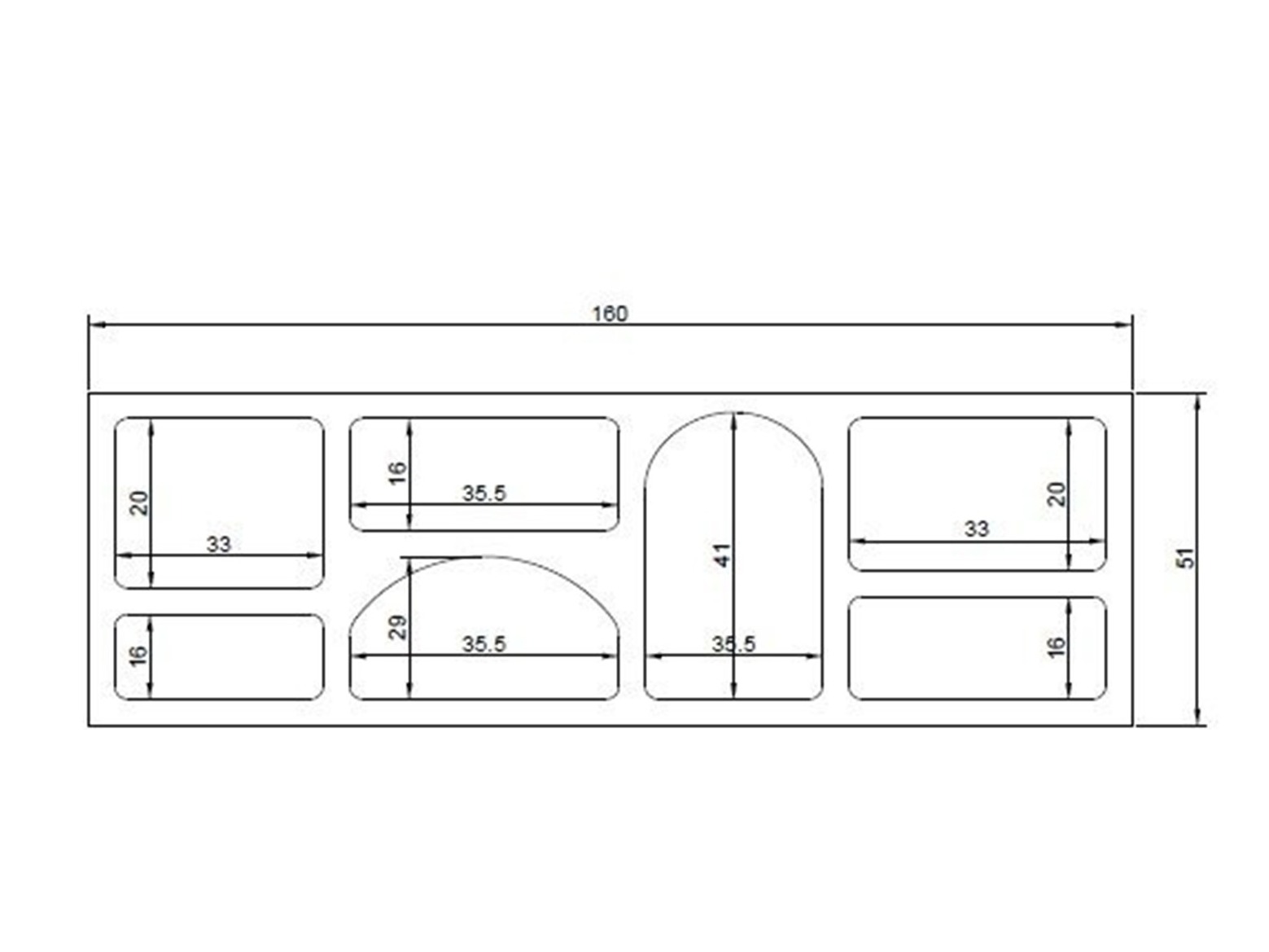 TV-omarica Novato 143 (Bela)