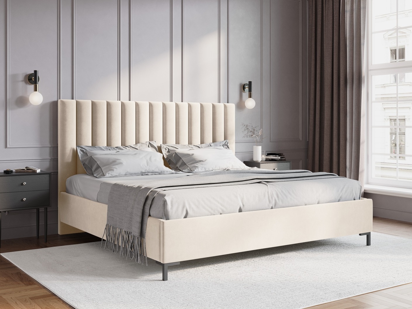 Postelja Beckley 146 (Bluvel 22)