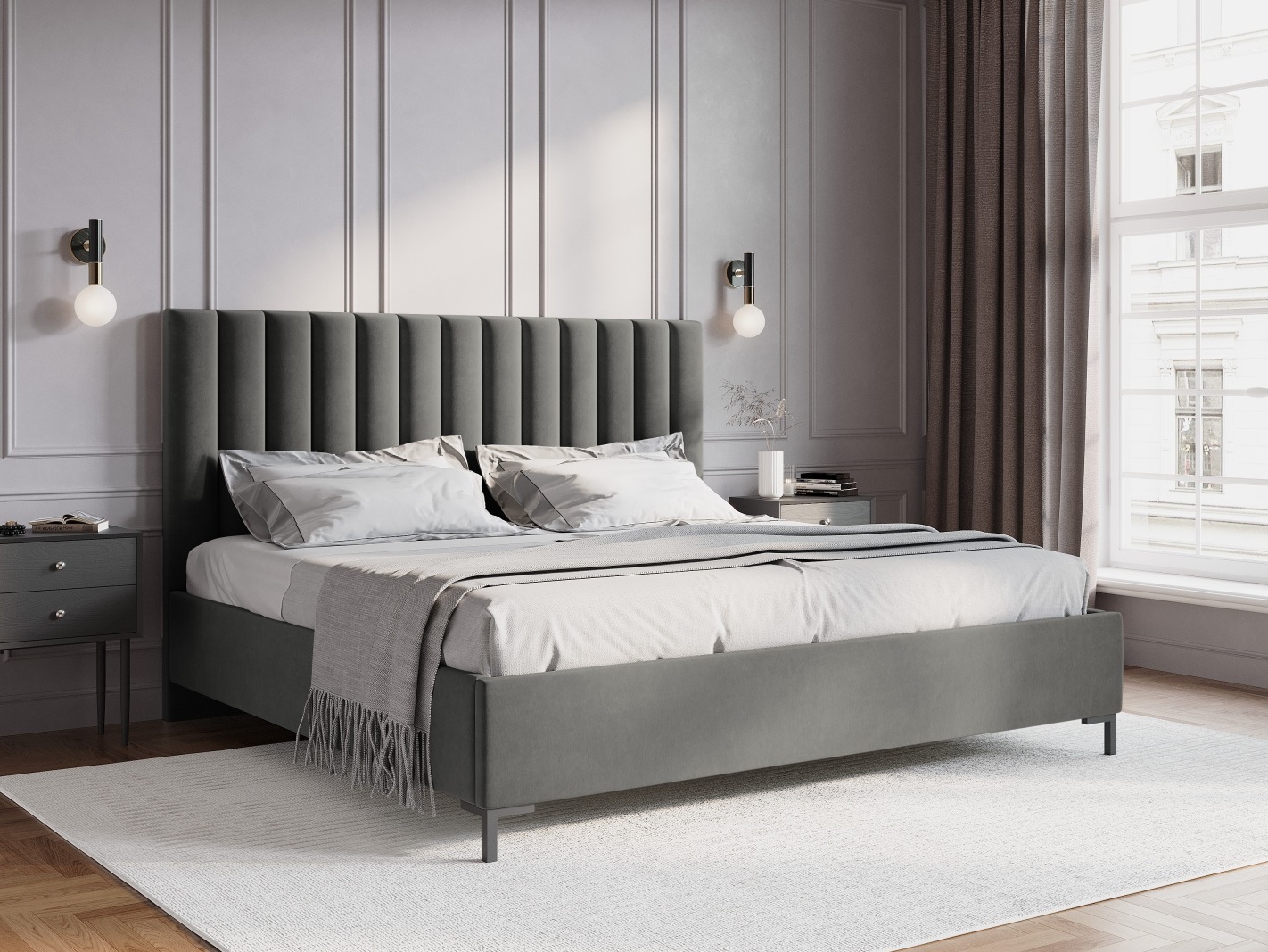 Postelja Beckley 146 (Bluvel 13)