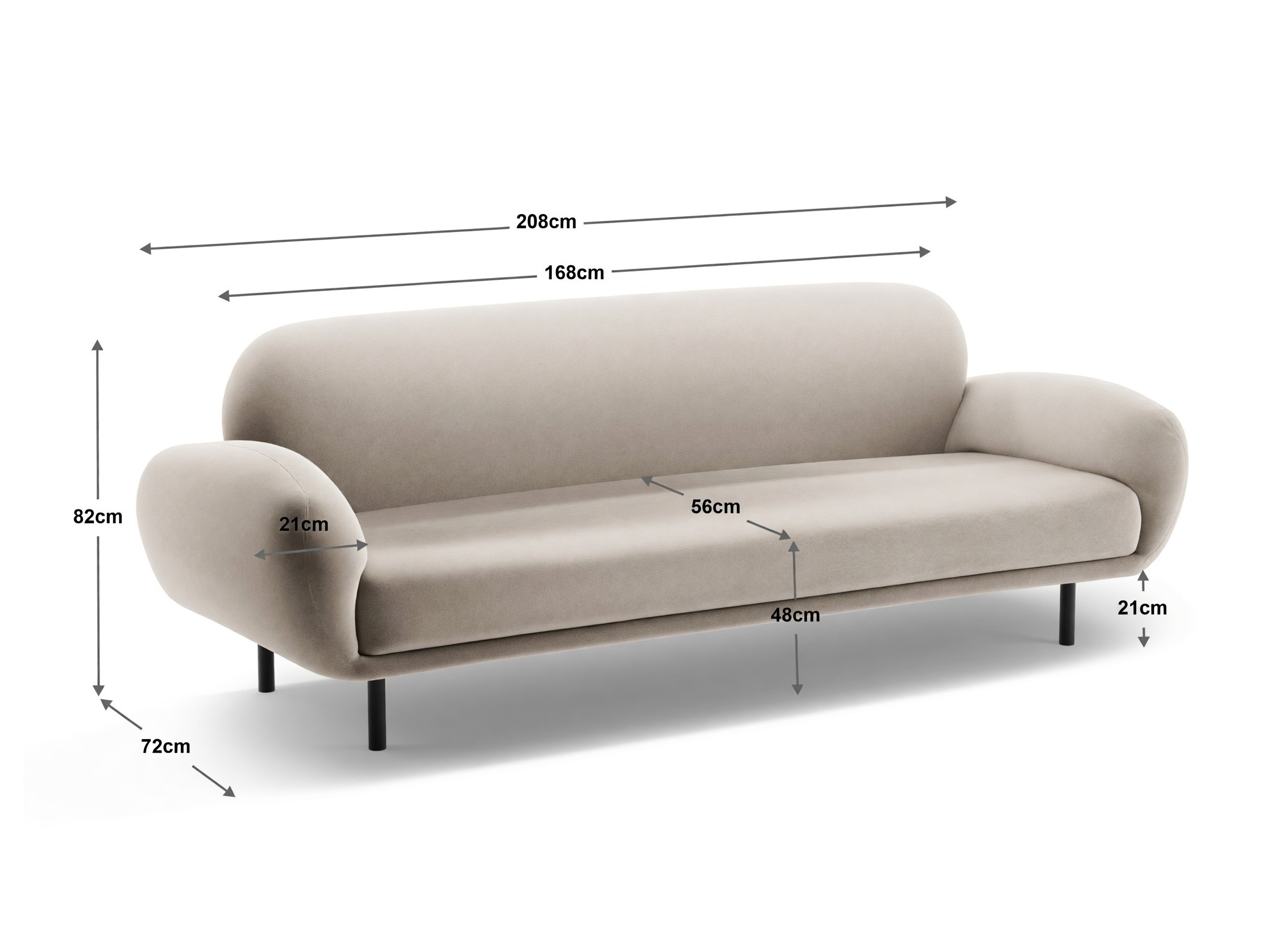 Kavč Beckley 344 (Silencio 53)