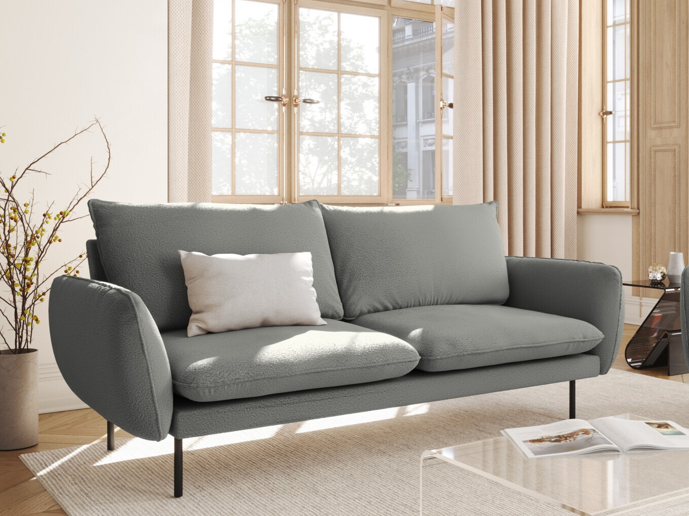 Kavč Ferlevi 109 (Ascot Taupe)
