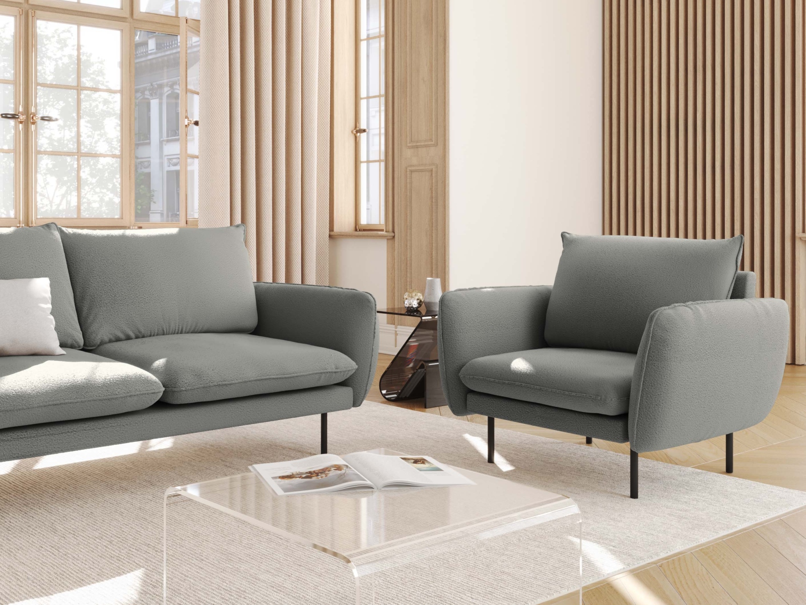 Fotelj Ferlevi 110 (Ascot Taupe)