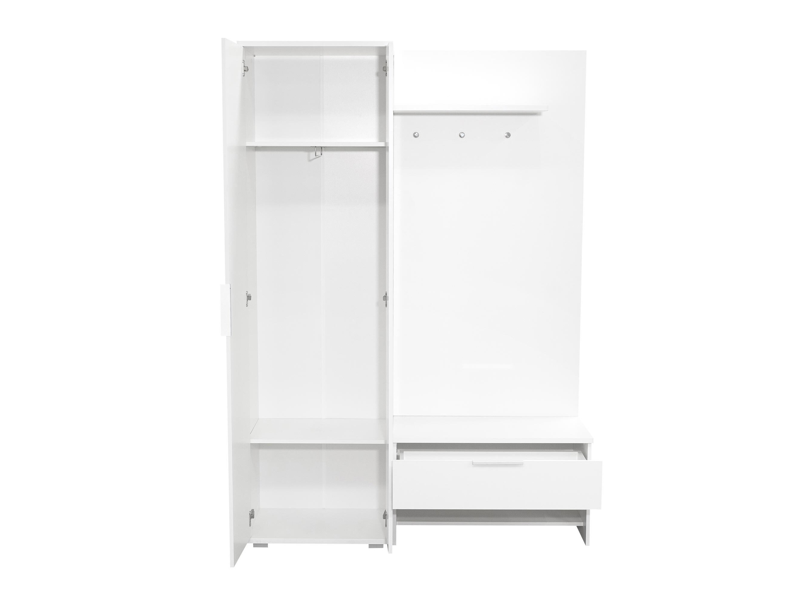 Komplet za predsobo Honolulu 160 (Bela)