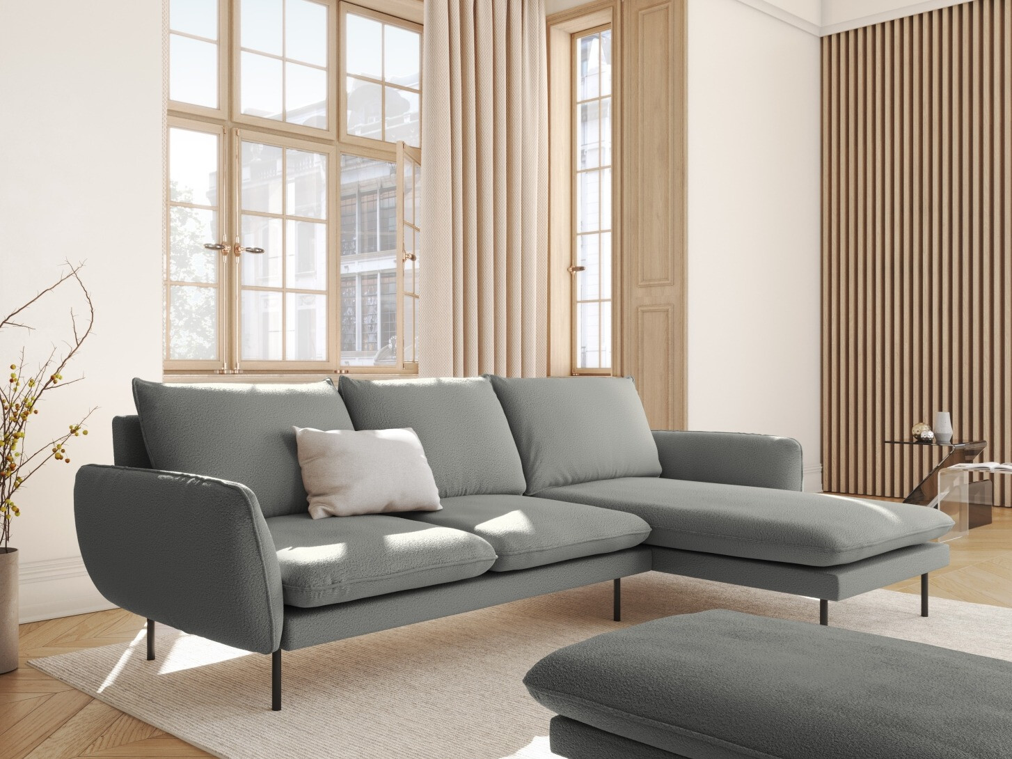 Kotna garnitura Ferlevi 113 (Ascot Taupe)