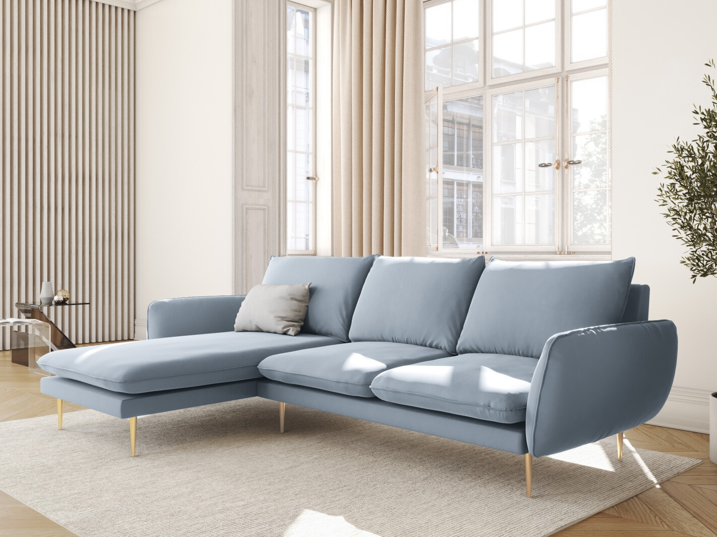 Kotna garnitura Ferlevi 113 (Bluvel 06)