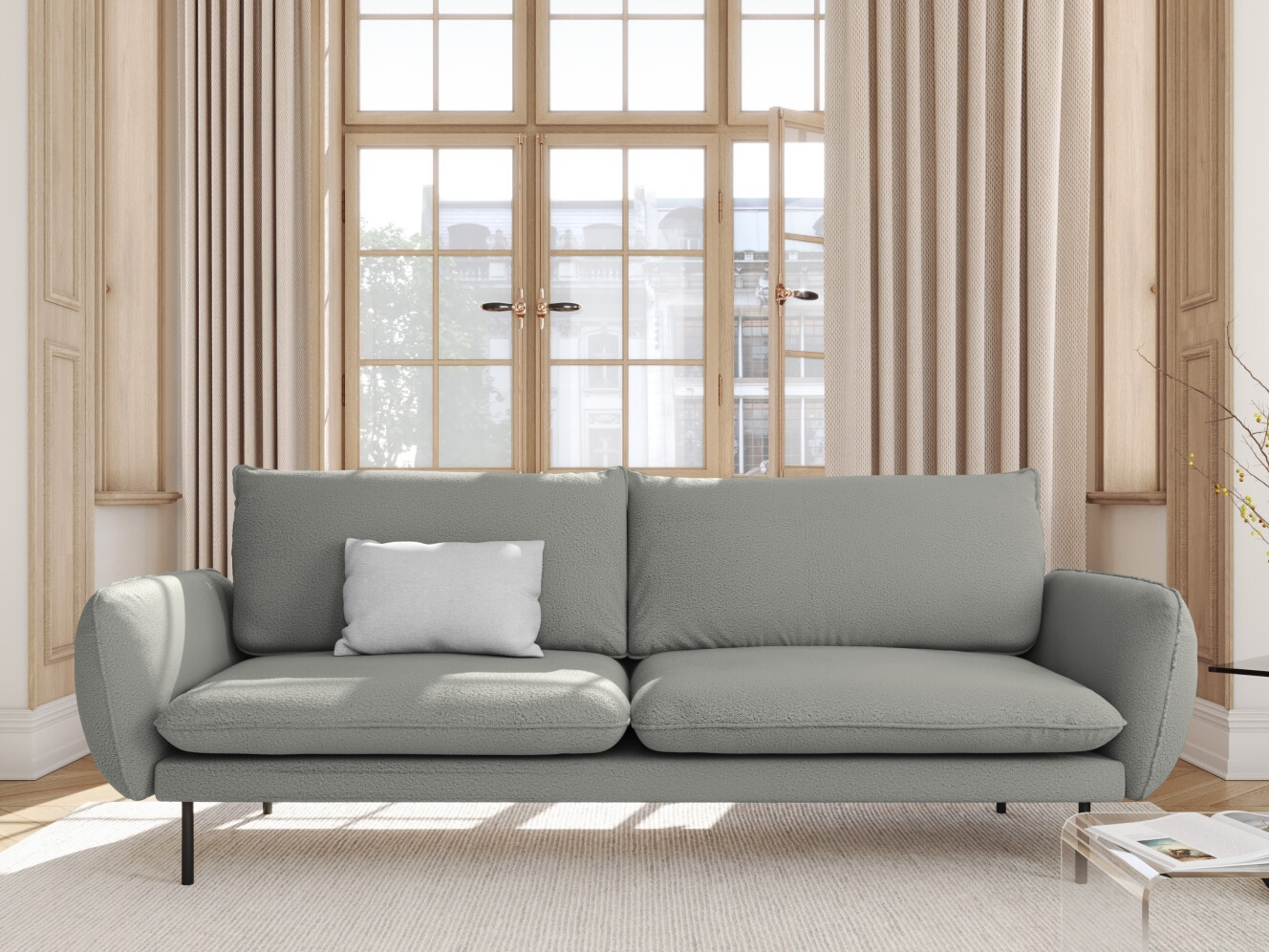 Kavč Ferlevi 115 (Ascot Taupe)