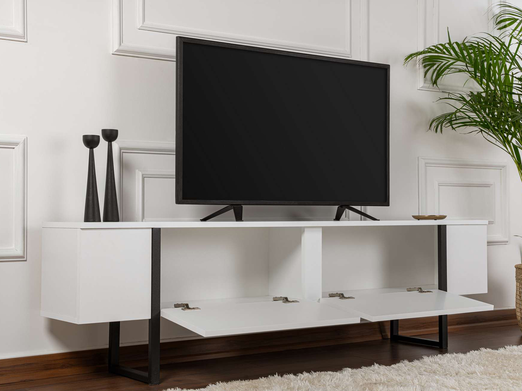 TV-omarica Novato 105 (Bela + Črna)