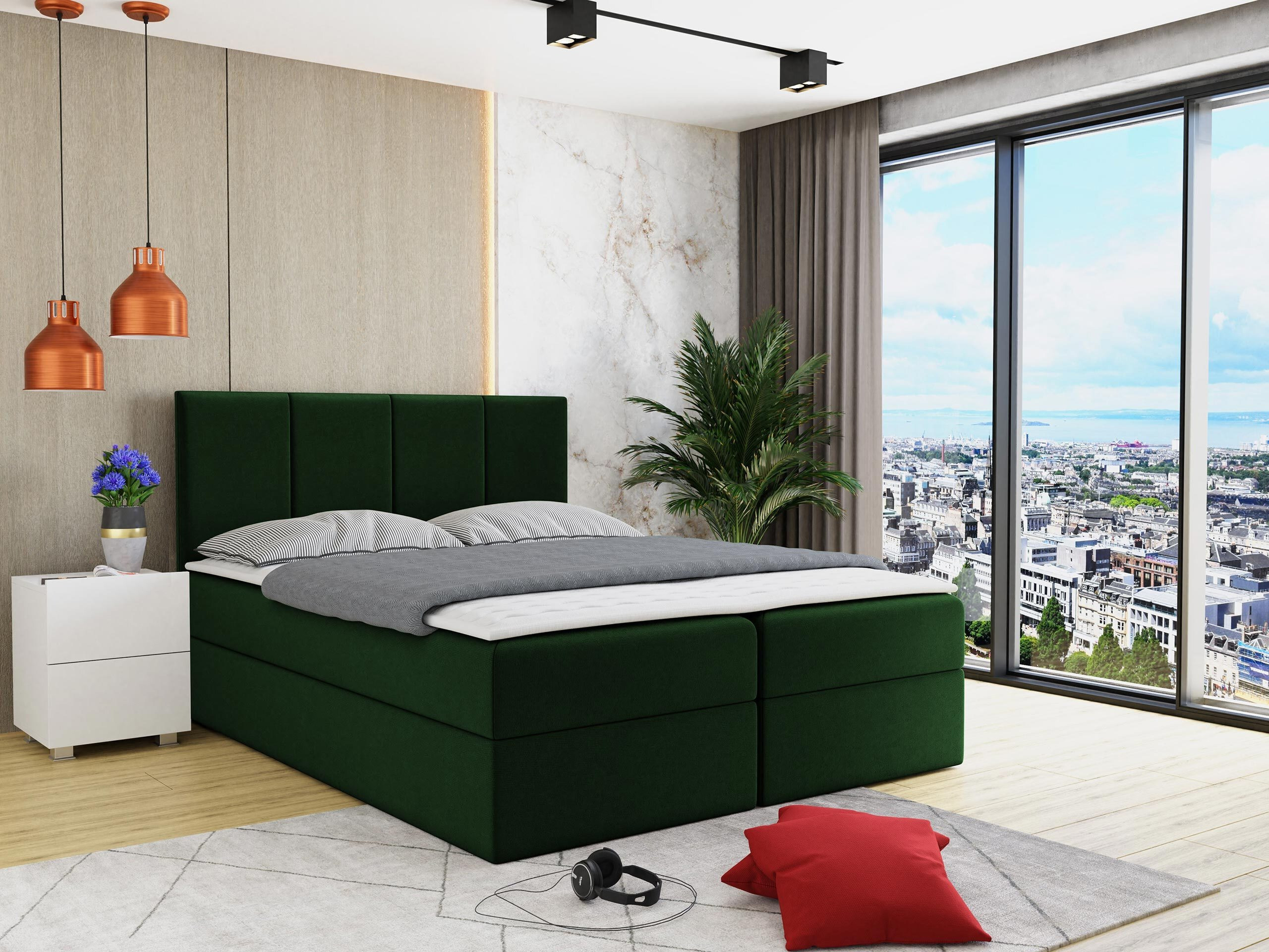 Boxspring postelja Oppidum (Polo 889)
