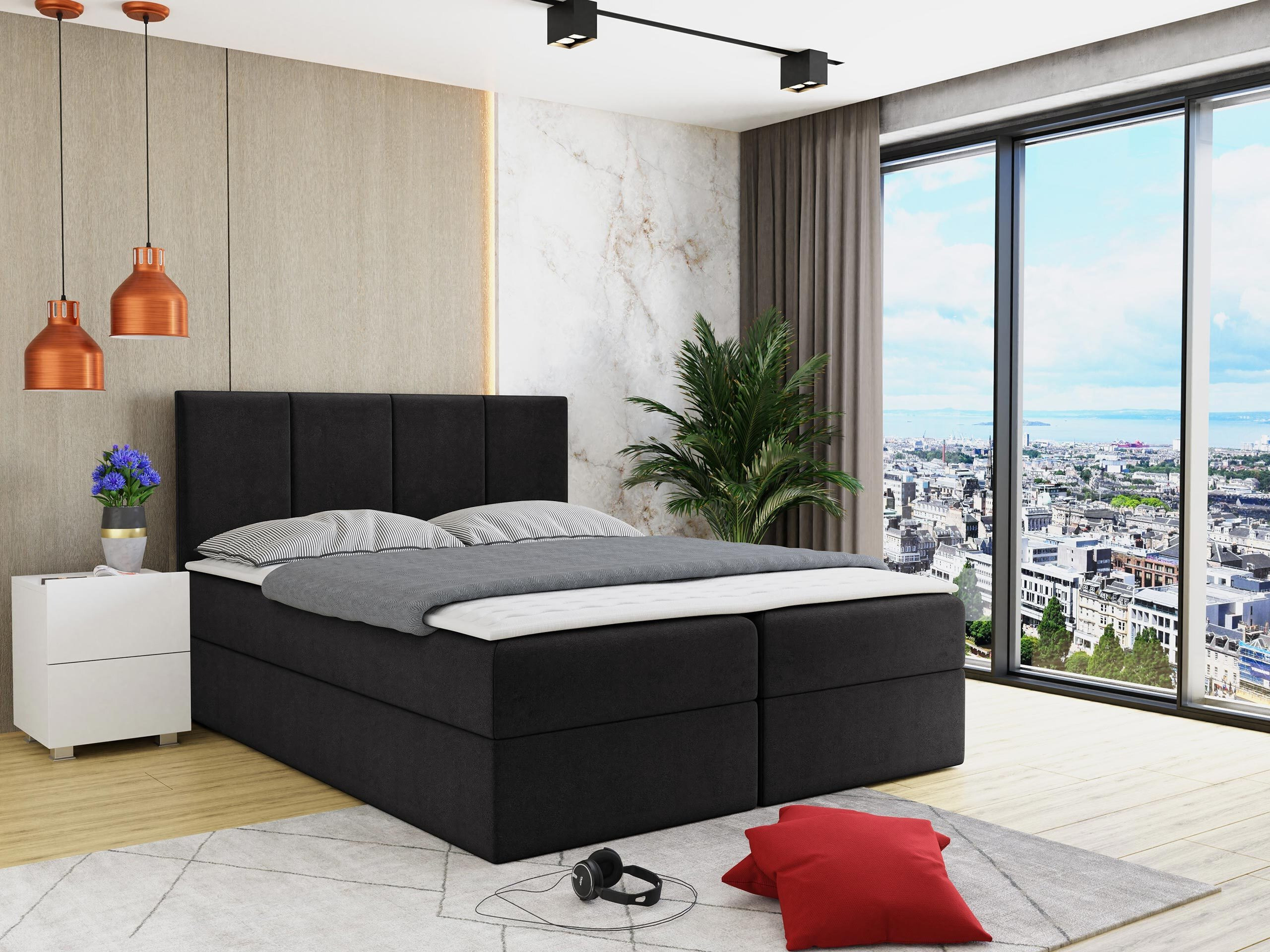 Boxspring postelja Oppidum (Polo 897)