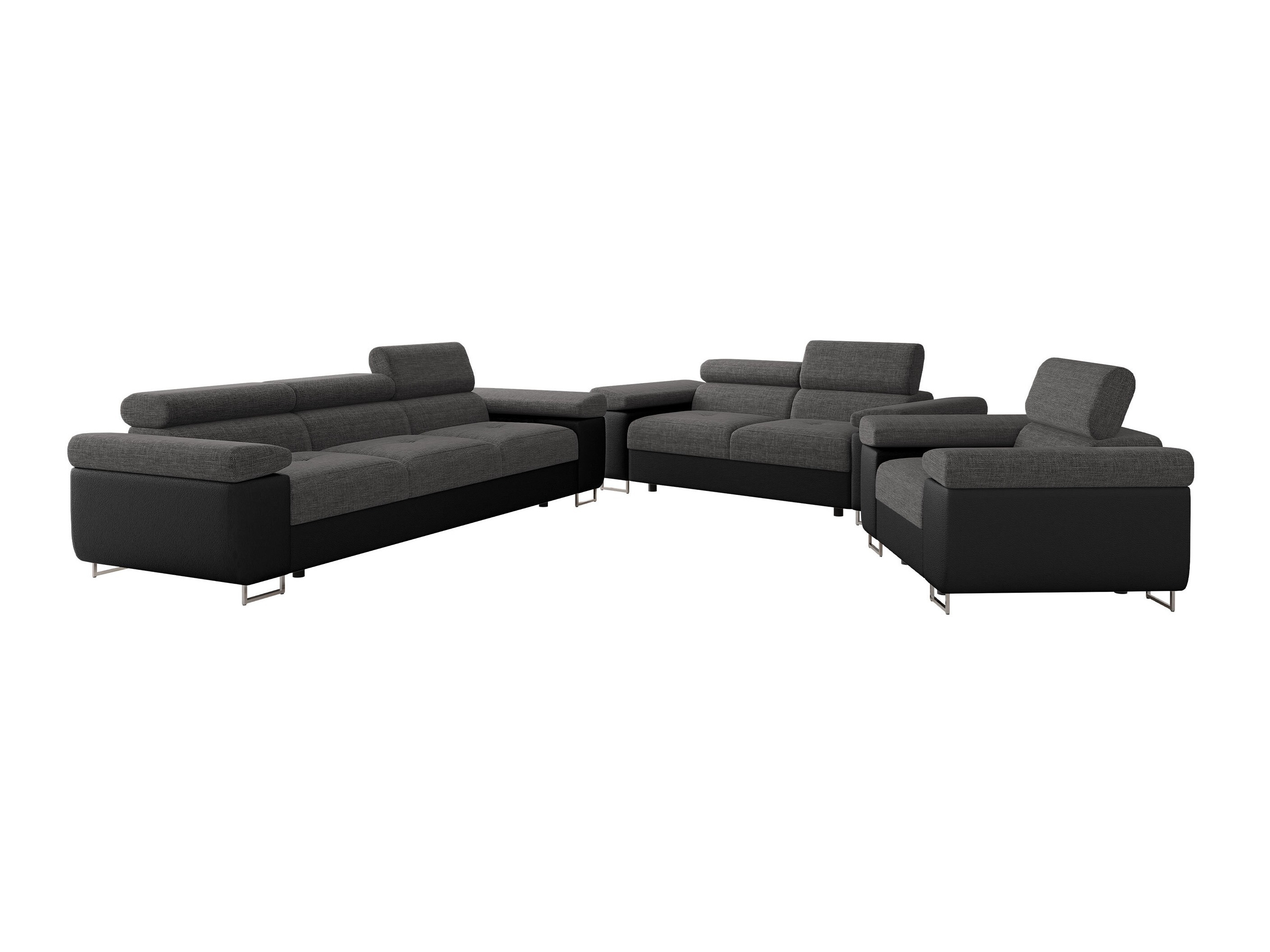 Komplet oblazinjenega pohištva Comfivo Vinetum (Soft 011 + Lux 06)