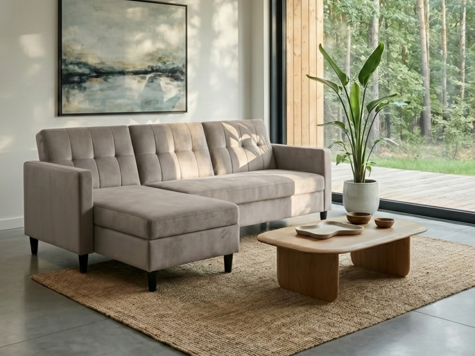 Kotna garnitura Tulsa 538 (Taupe)
