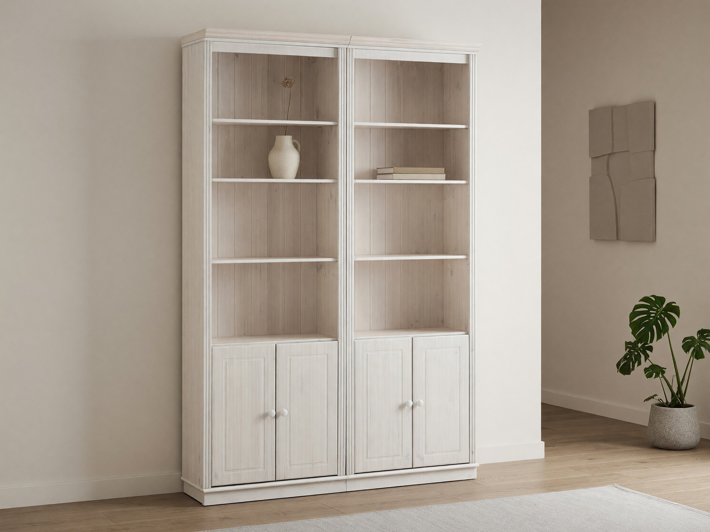 Komplet polic Saltoro 115 (Bela)
