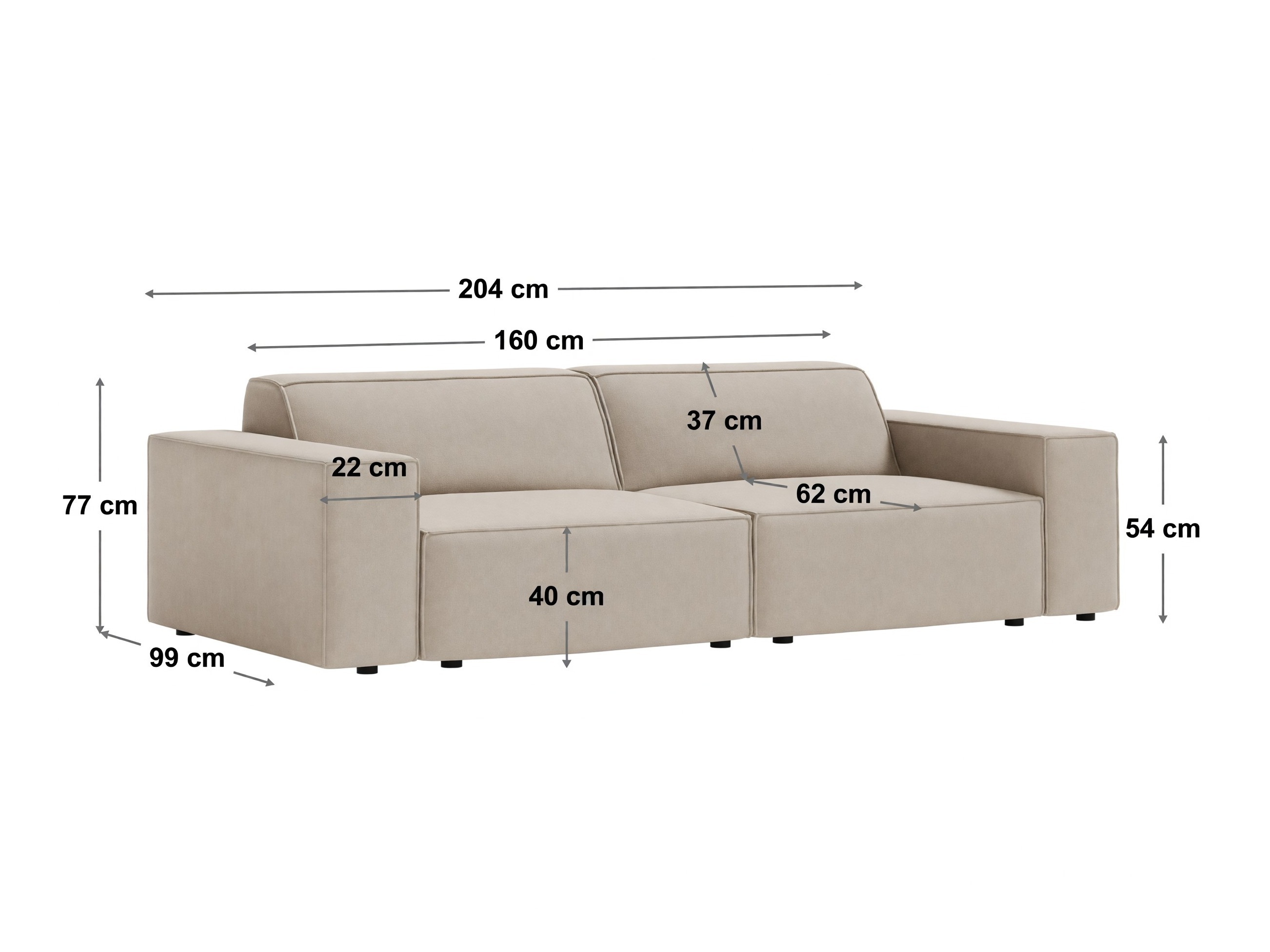 Modularni kavč Lomcalu 132 (Venus 2928)