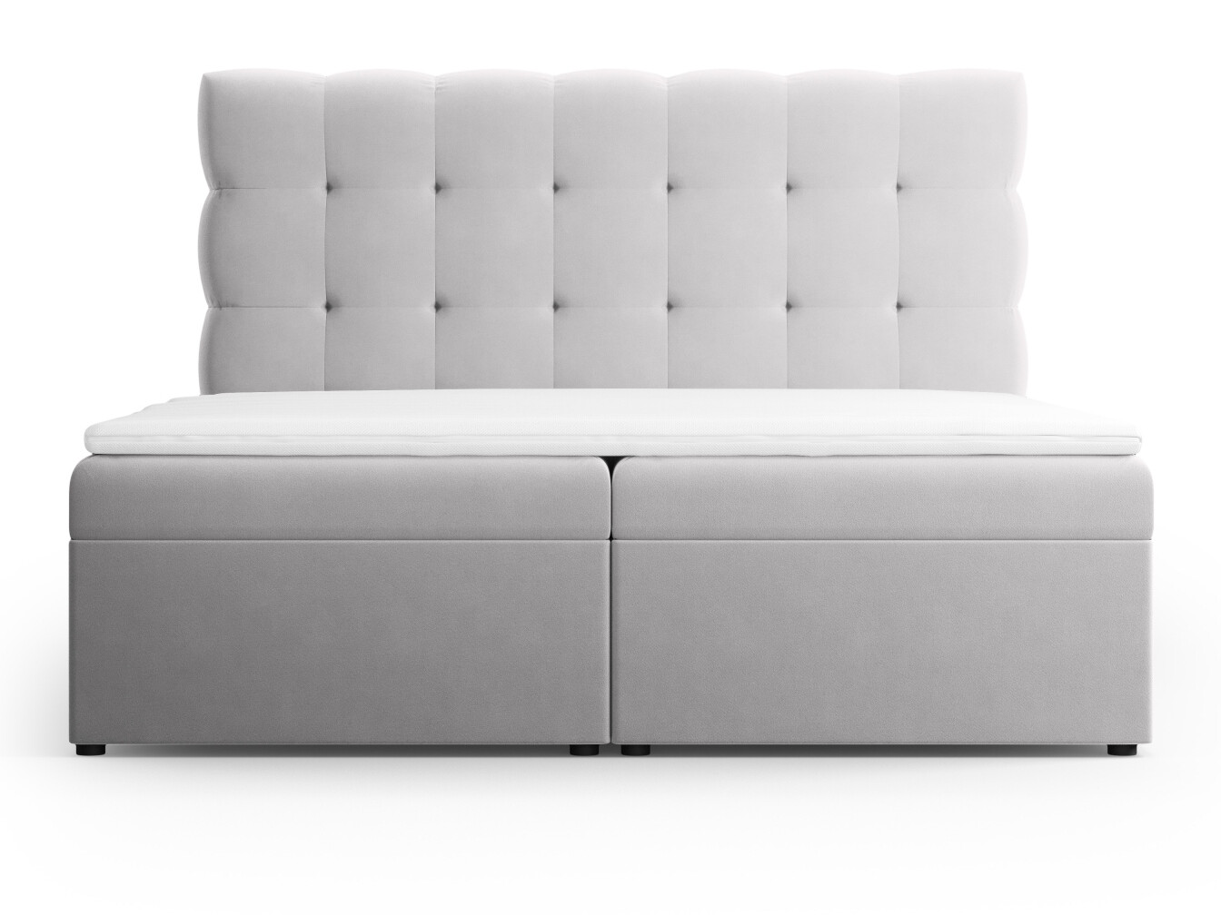 Boxspring postelja Calelbe 121 (Bluvel 03)