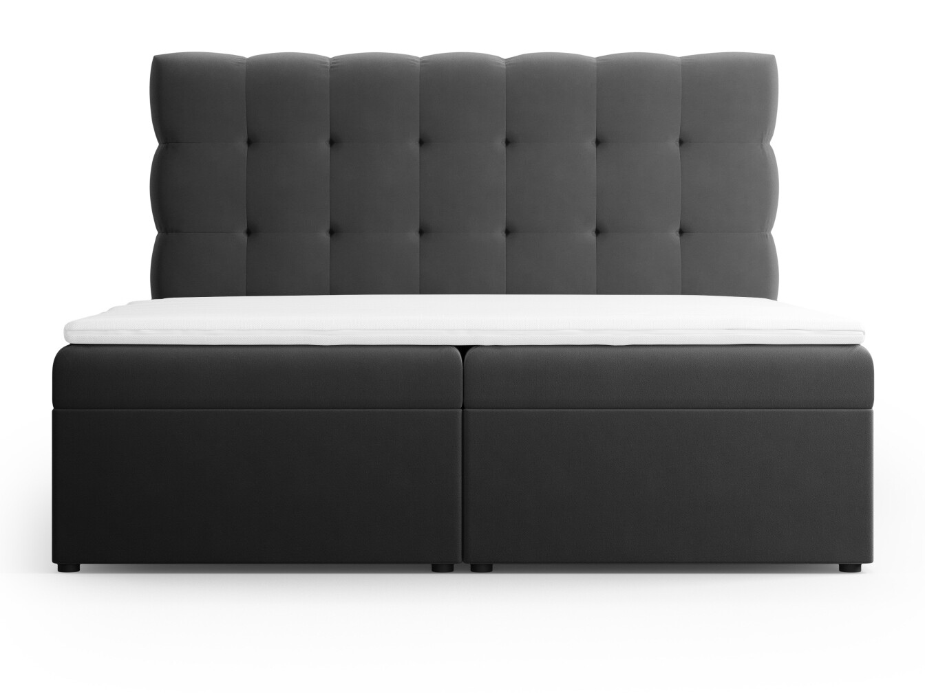 Boxspring postelja Calelbe 121 (Bluvel 14)