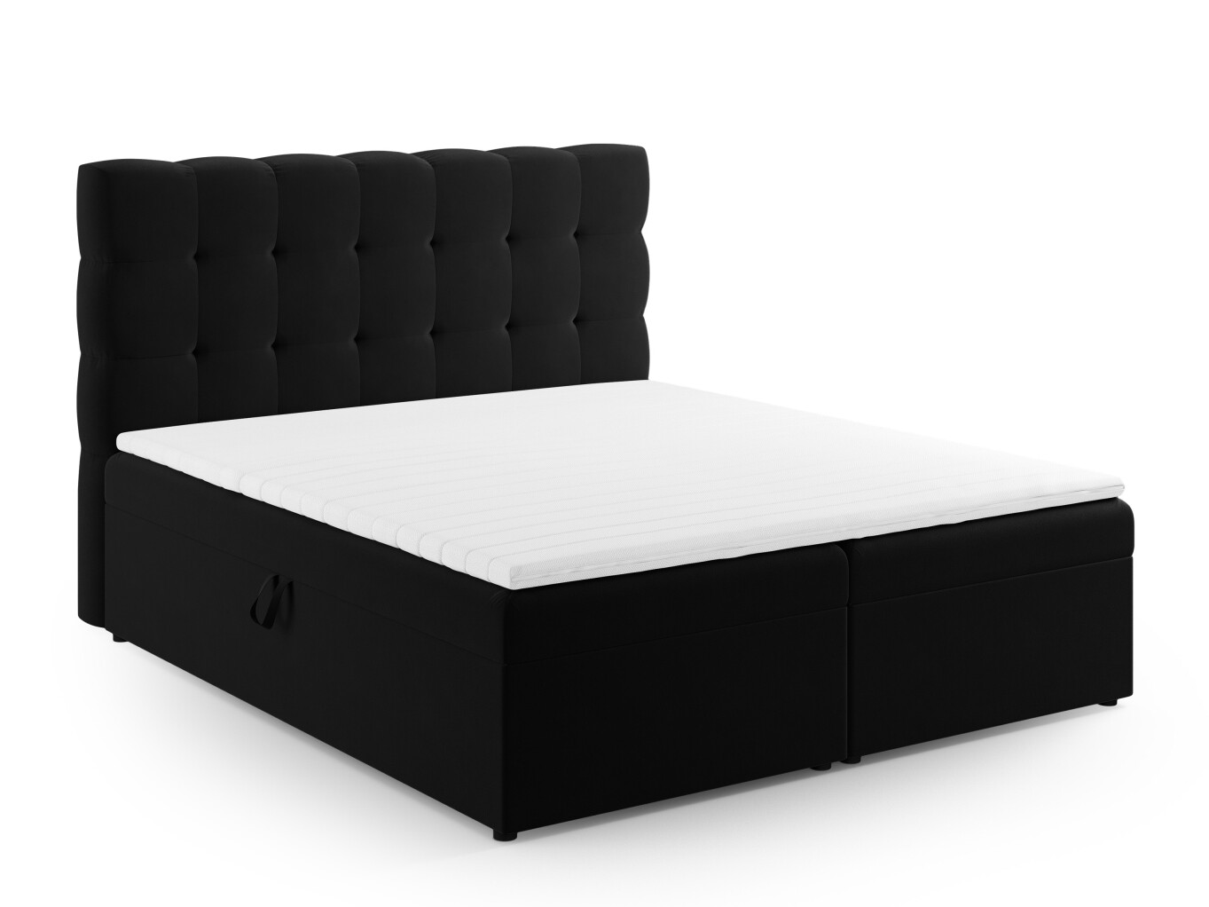Boxspring postelja Calelbe 121 (Bluvel 19)