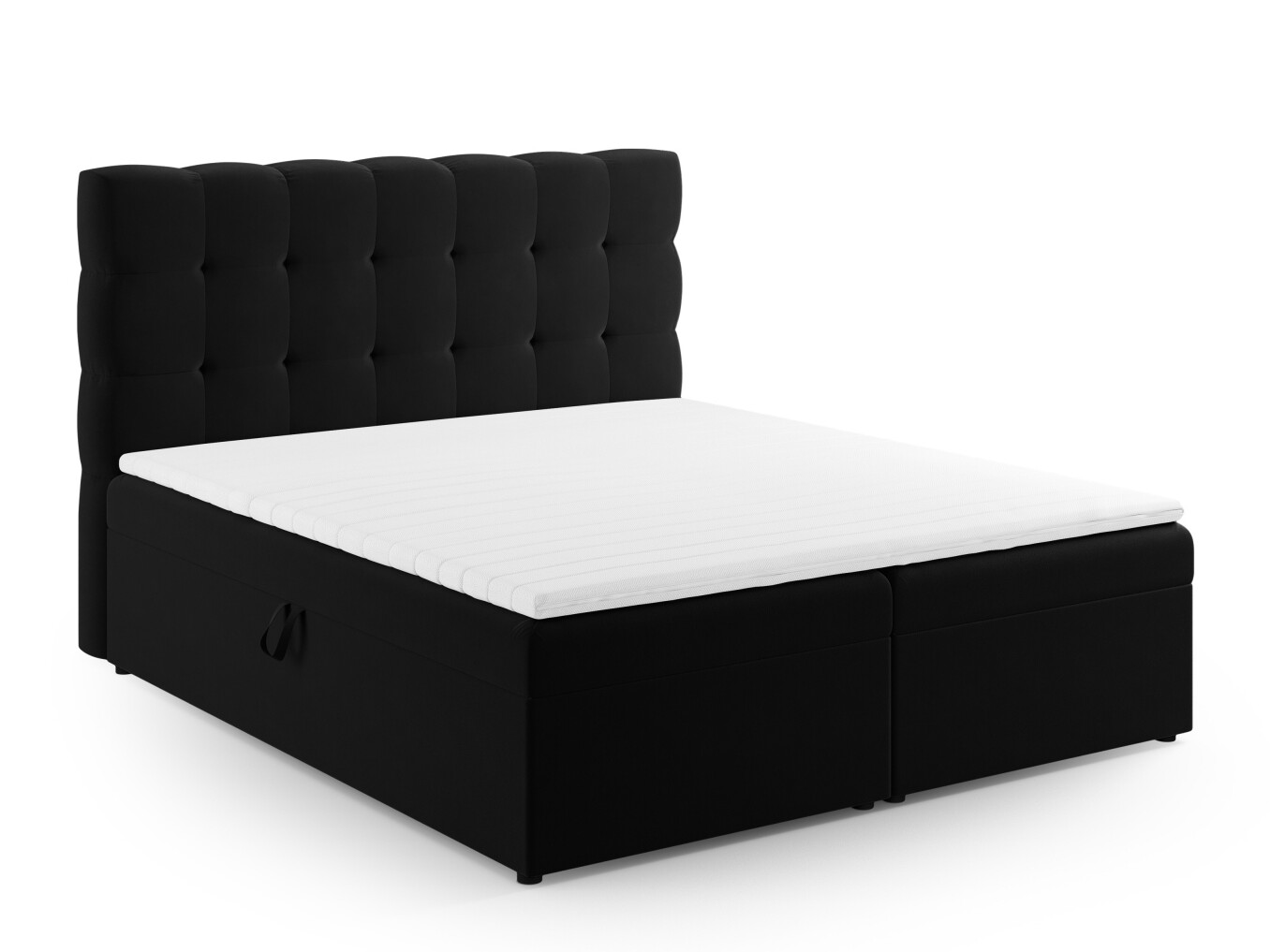 Boxspring postelja Calelbe 121 (Bluvel 19)