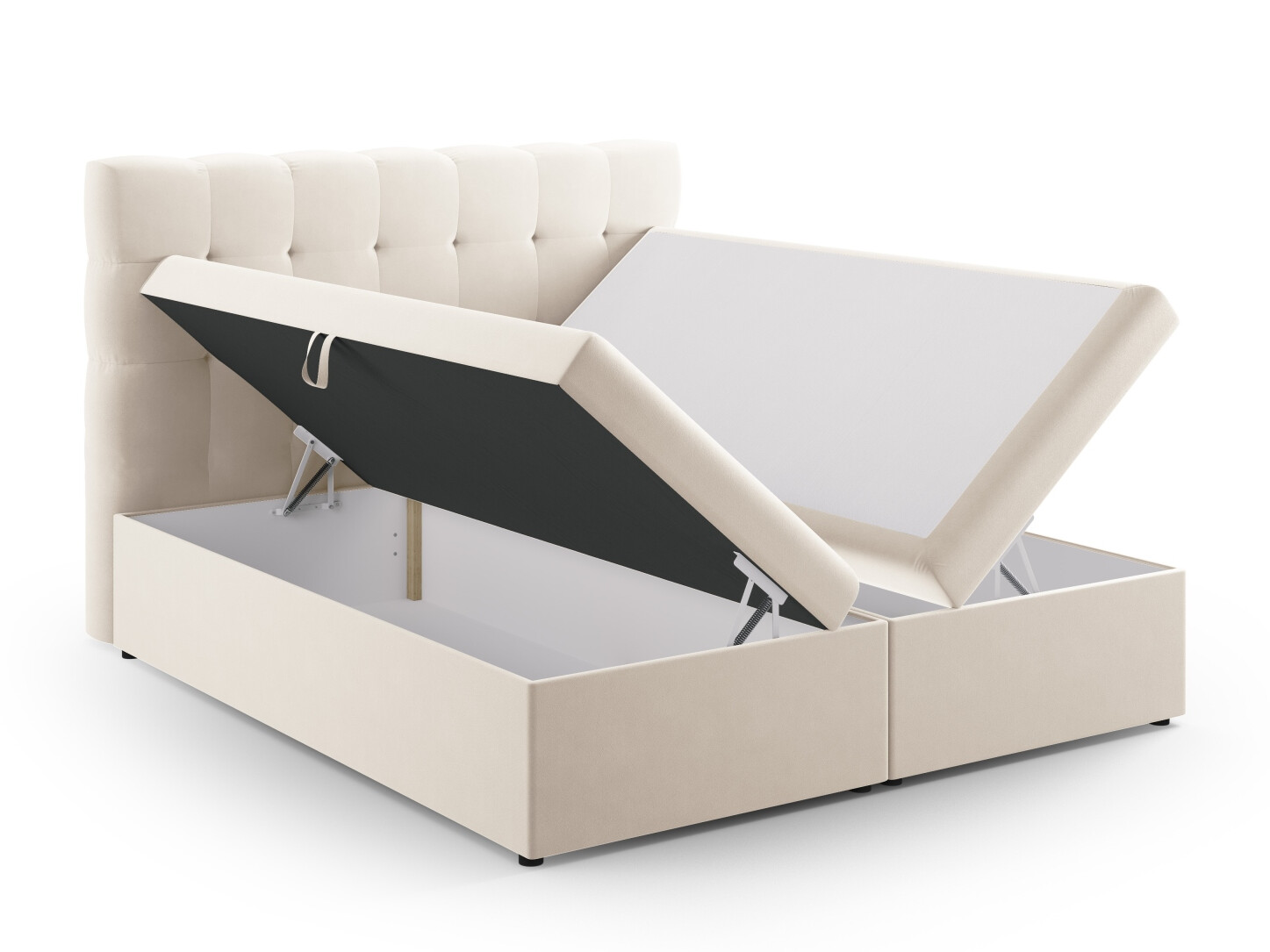 Boxspring postelja Calelbe 121 (Bluvel 22)