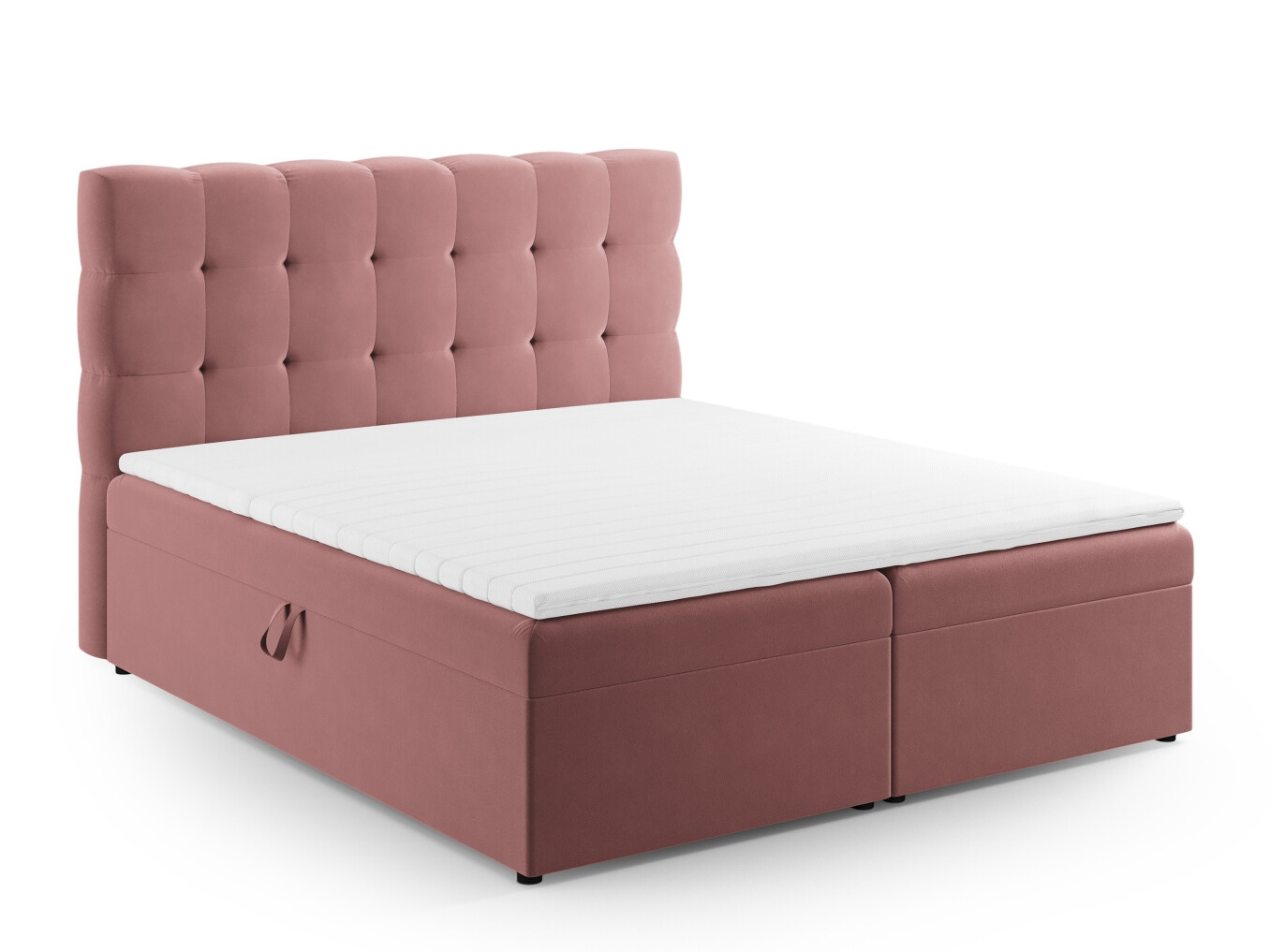 Boxspring postelja Calelbe 121 (Bluvel 52)