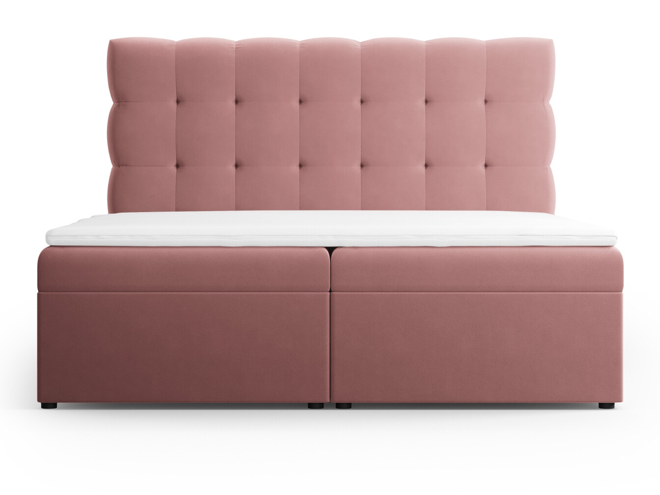 Boxspring postelja Calelbe 121 (Bluvel 52)