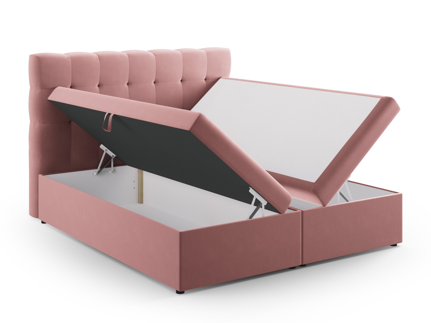 Boxspring postelja Calelbe 121 (Bluvel 52)