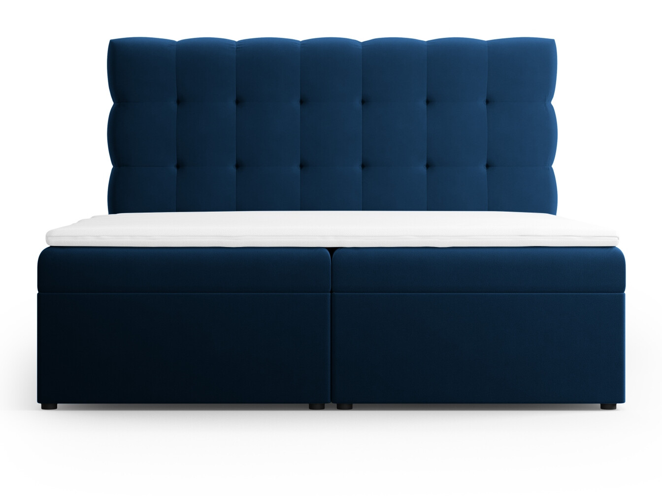 Boxspring postelja Calelbe 121 (Bluvel 86)
