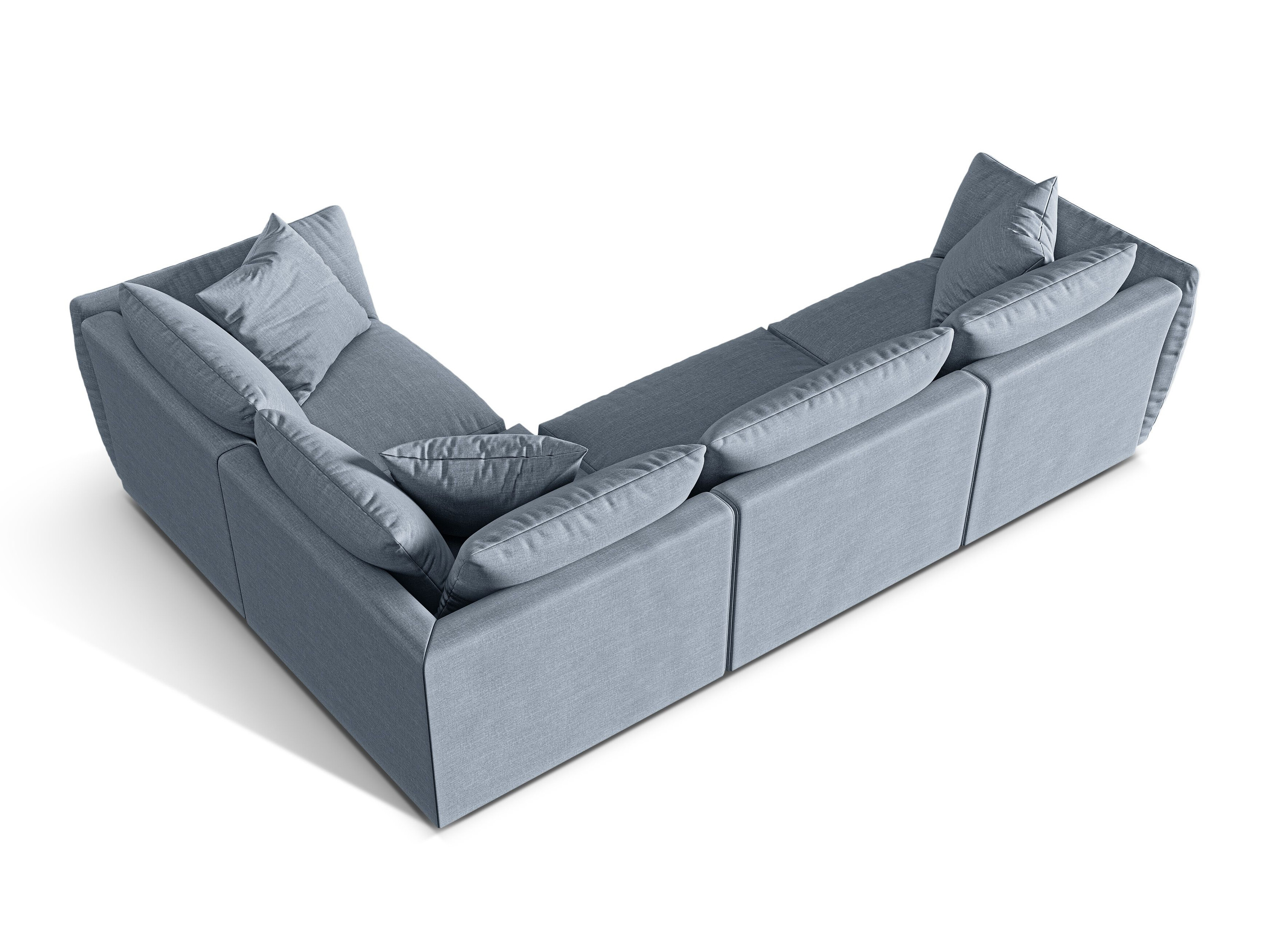 Modularna kotna sedežna garnitura Ruvmone 109 (Lins 81)