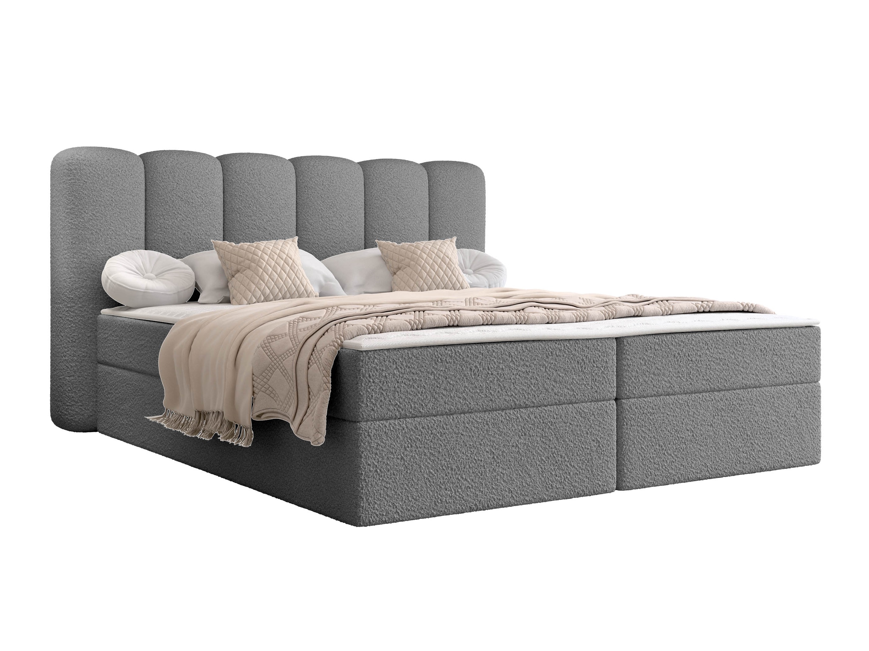 Boxspring postelja Stonecrest 112 (Lambi 12)