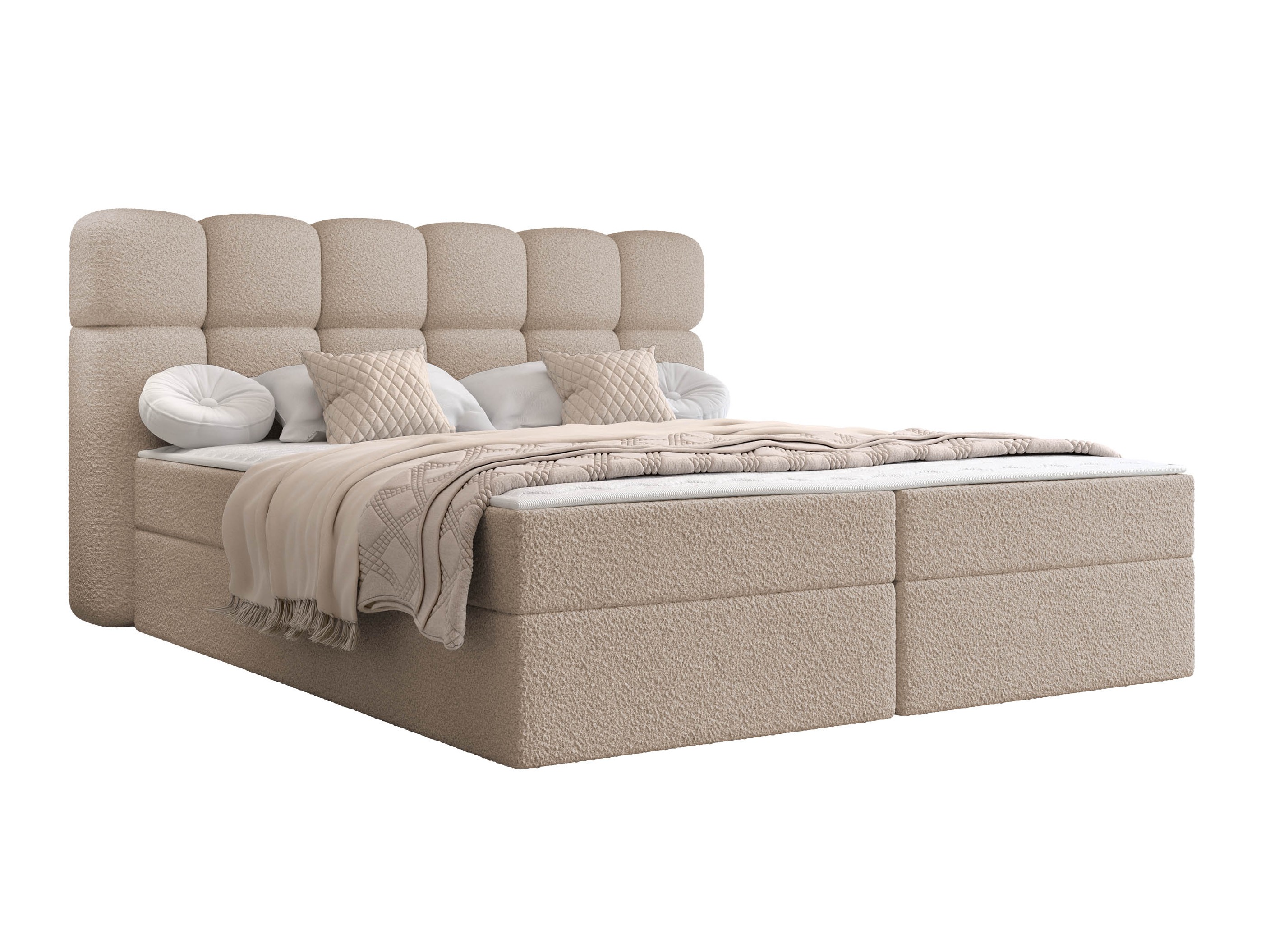 Boxspring postelja Stonecrest 113 (Lambi 06)