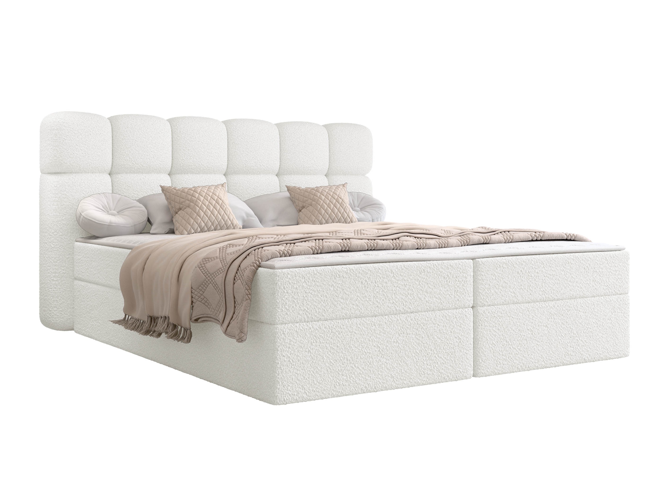 Boxspring postelja Stonecrest 113 (Lambi 07)