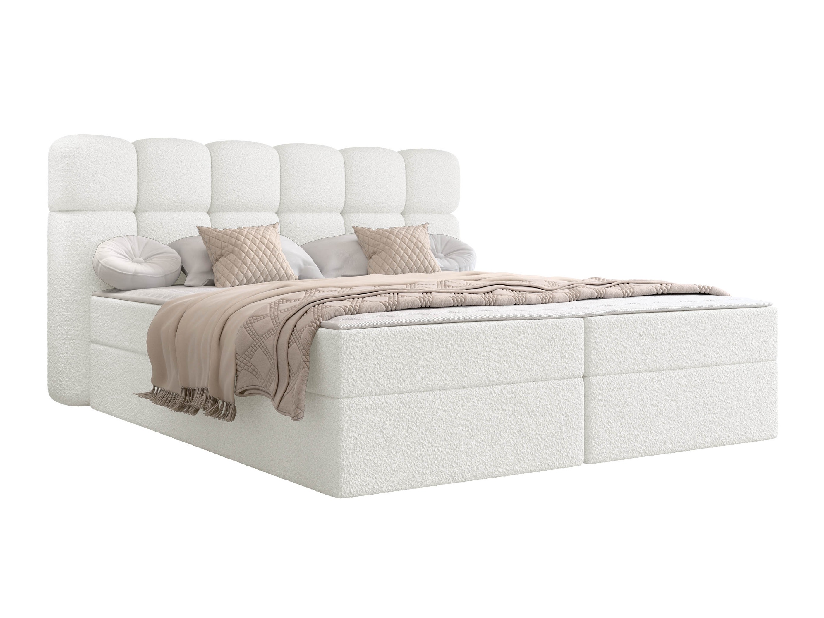 Boxspring postelja Stonecrest 113 (Lambi 07)
