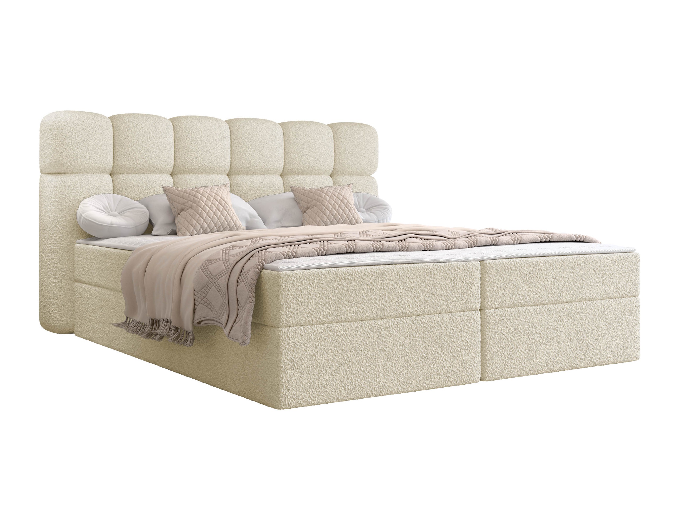 Boxspring postelja Stonecrest 113 (Lambi 08)