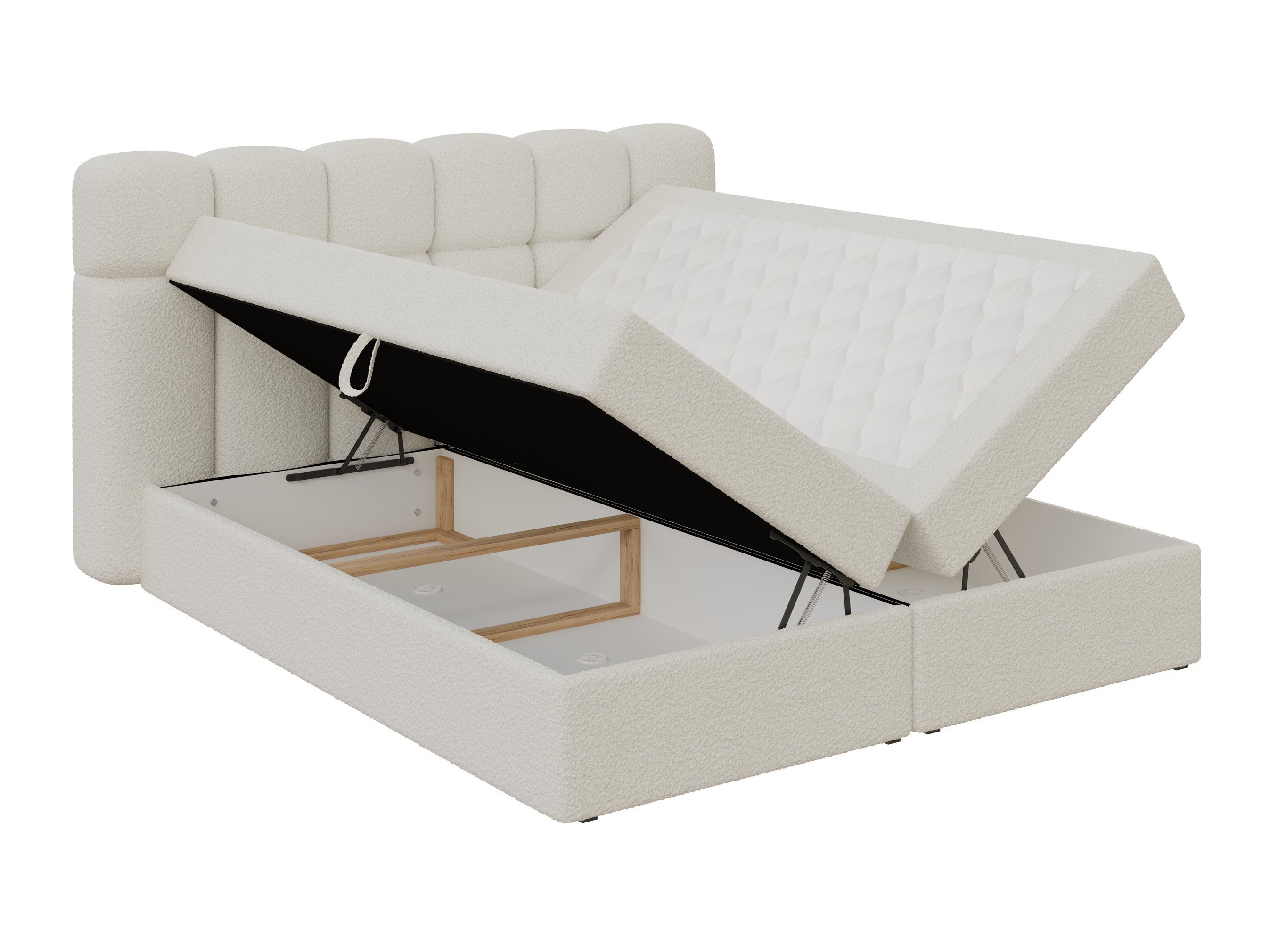 Boxspring postelja Stonecrest 113 (Lambi 12)
