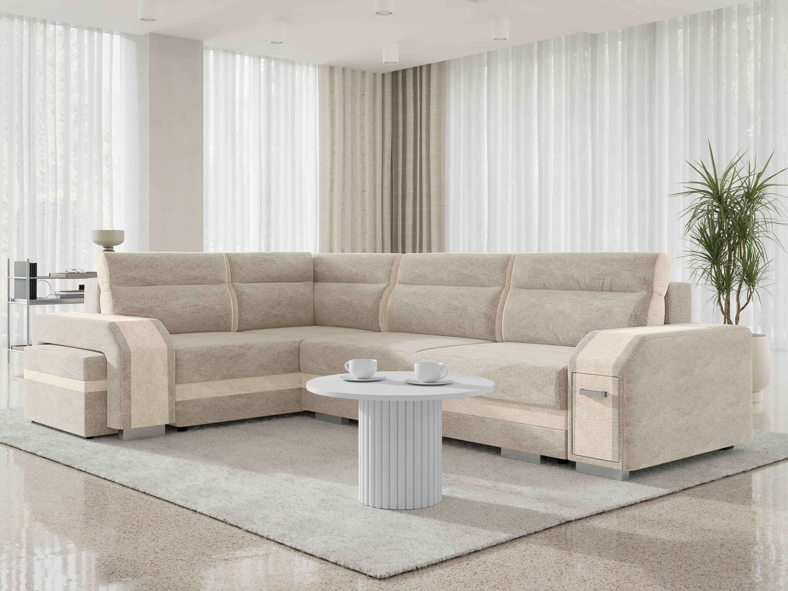 Kotna garnitura Kingsport 117 (Nazar 225.02 + Nazar 225.01)