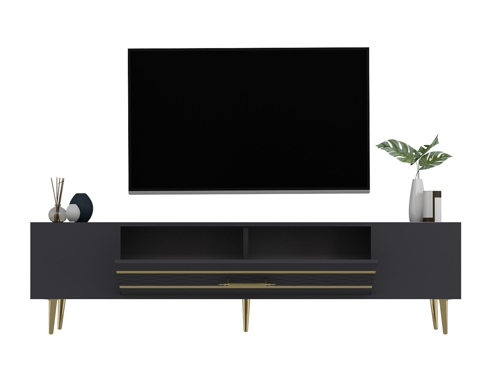 TV-omarica Asheboro 207 (Antracit)